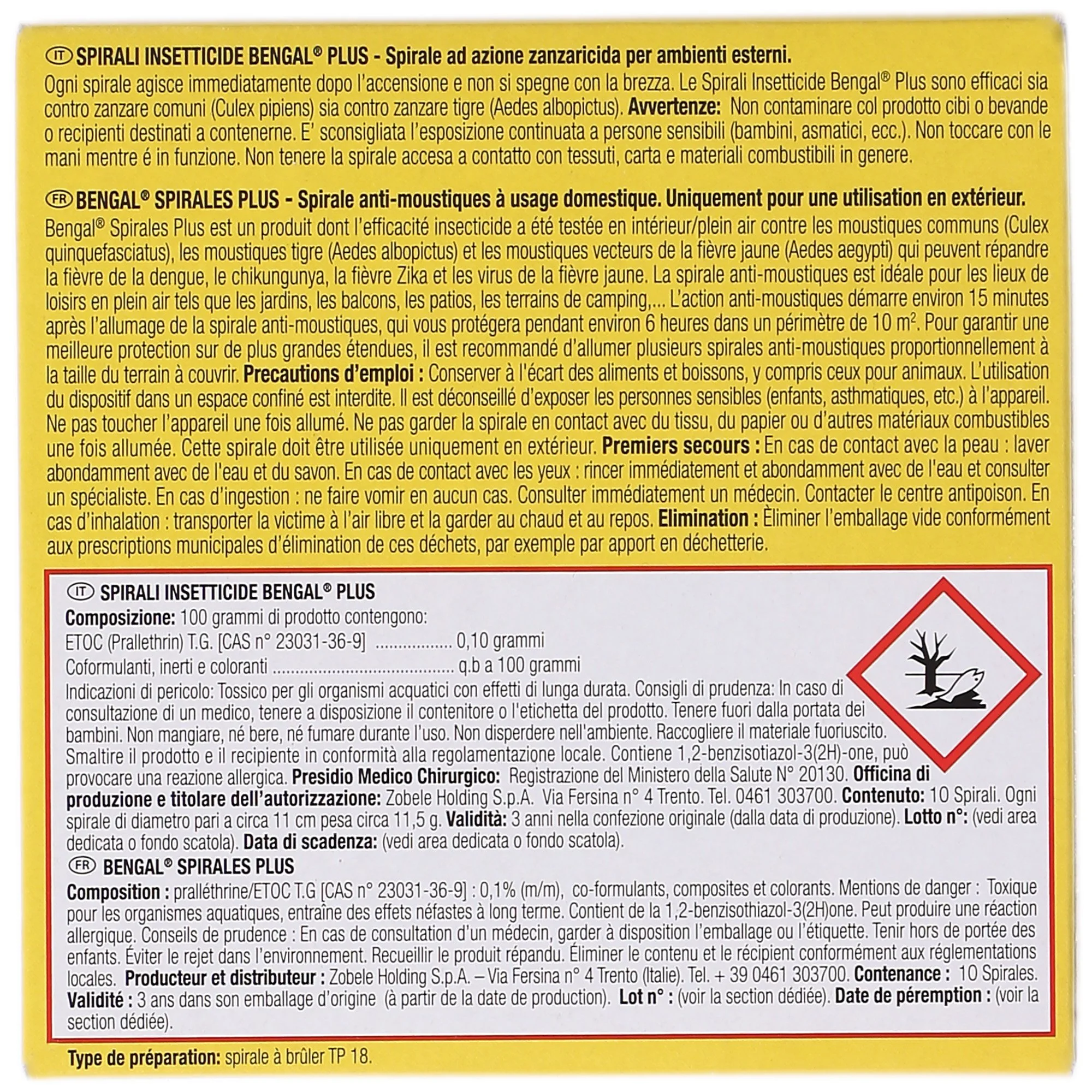 10 spirales anti-moustiques aux huiles essentielles - Image 2
