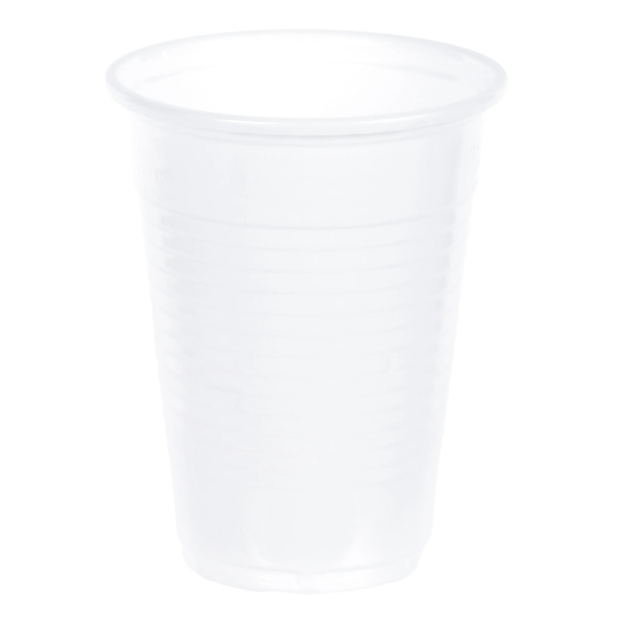 100 gobelets à eau plastique blanc - Image 2