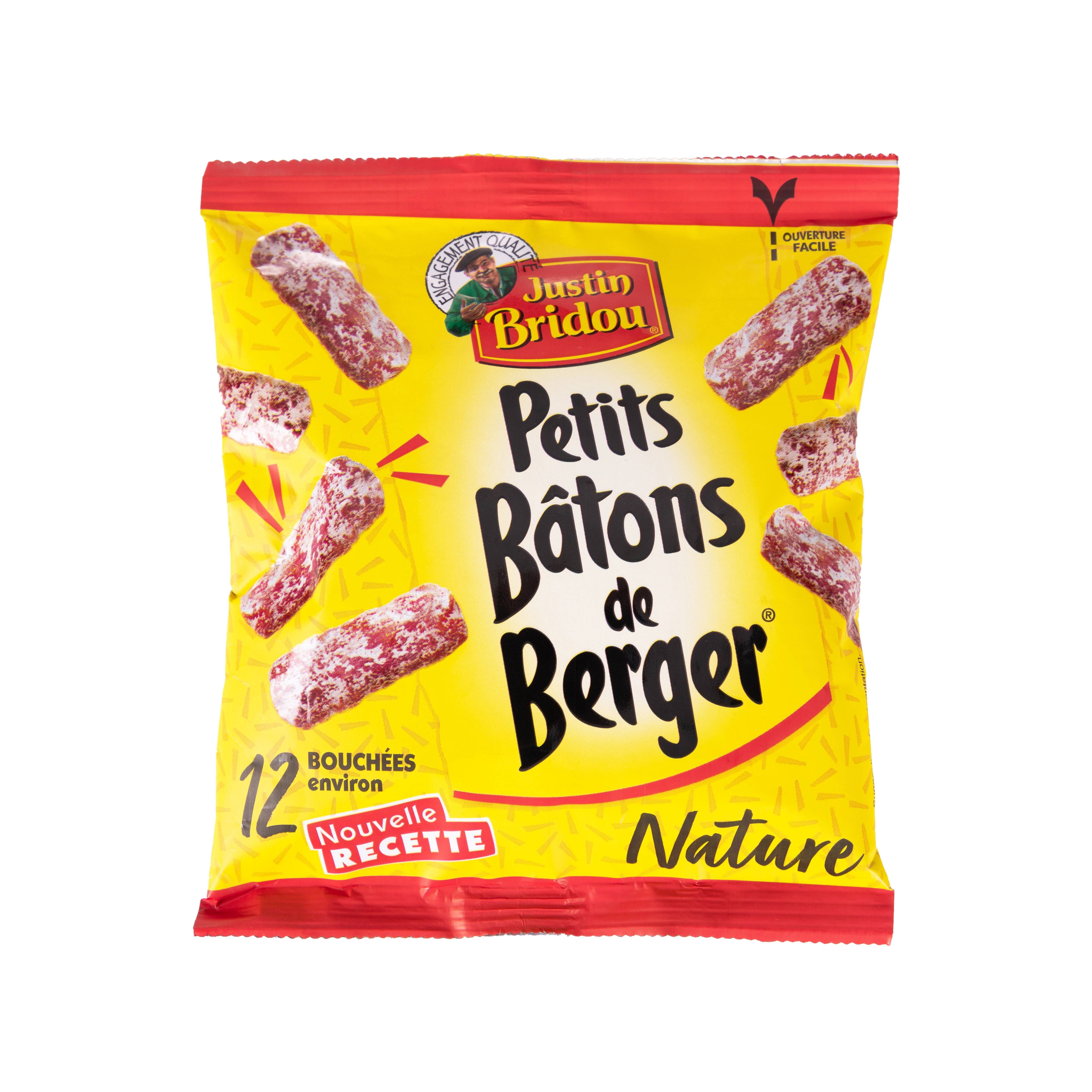 12 petits bâtons de berger nature