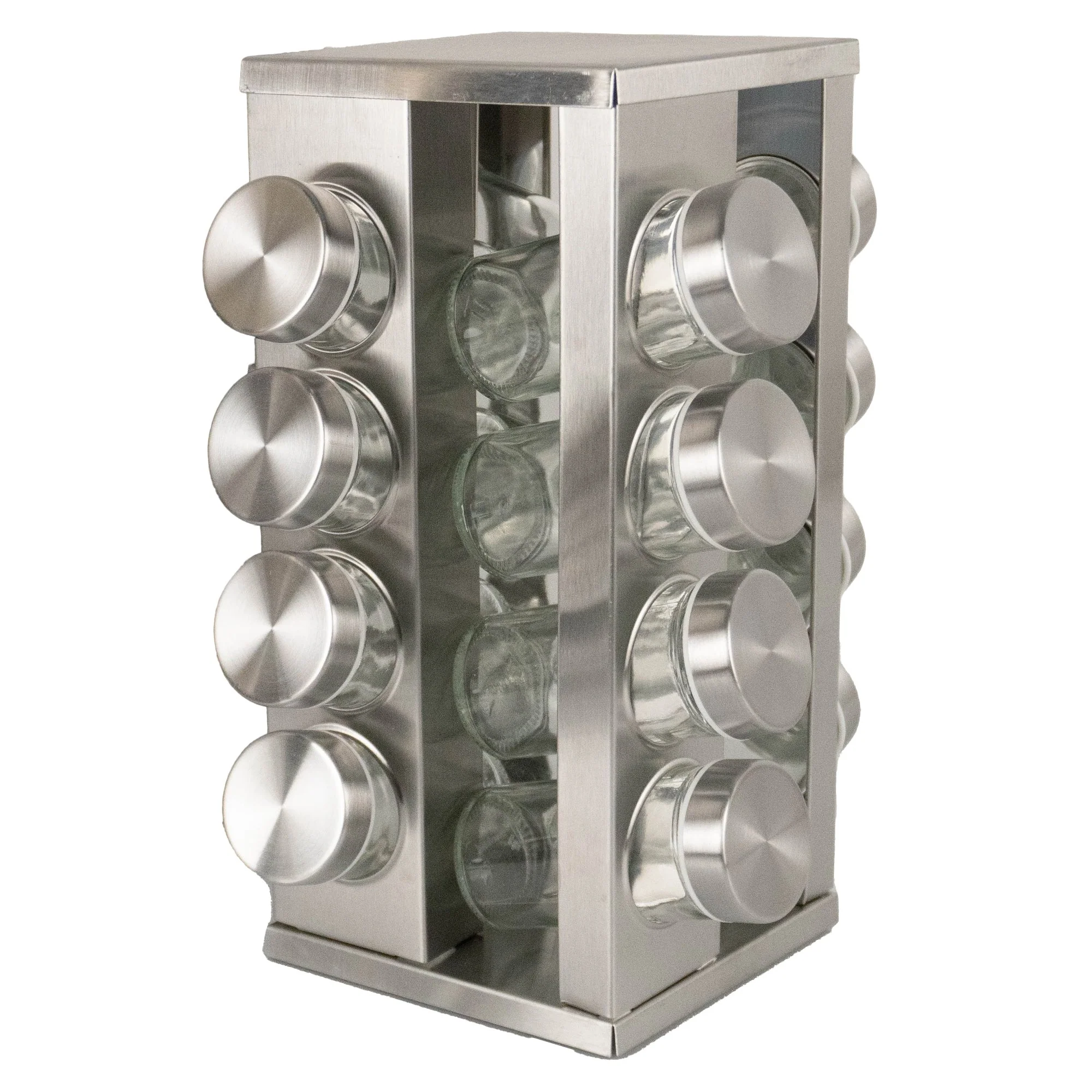 16 pots à épices support rotatif - Image 2