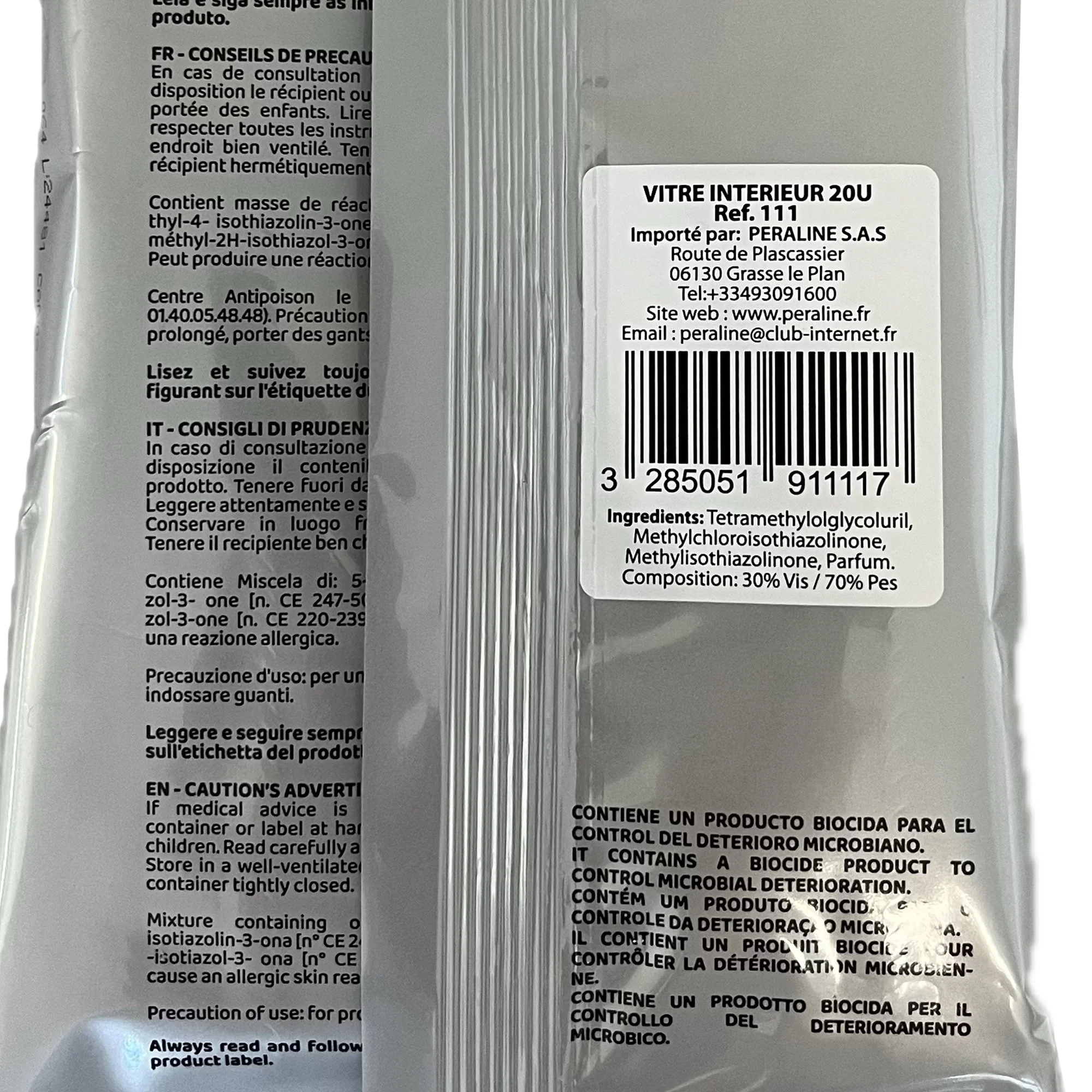 20 lingettes nettoyantes pour vitres - Image 3