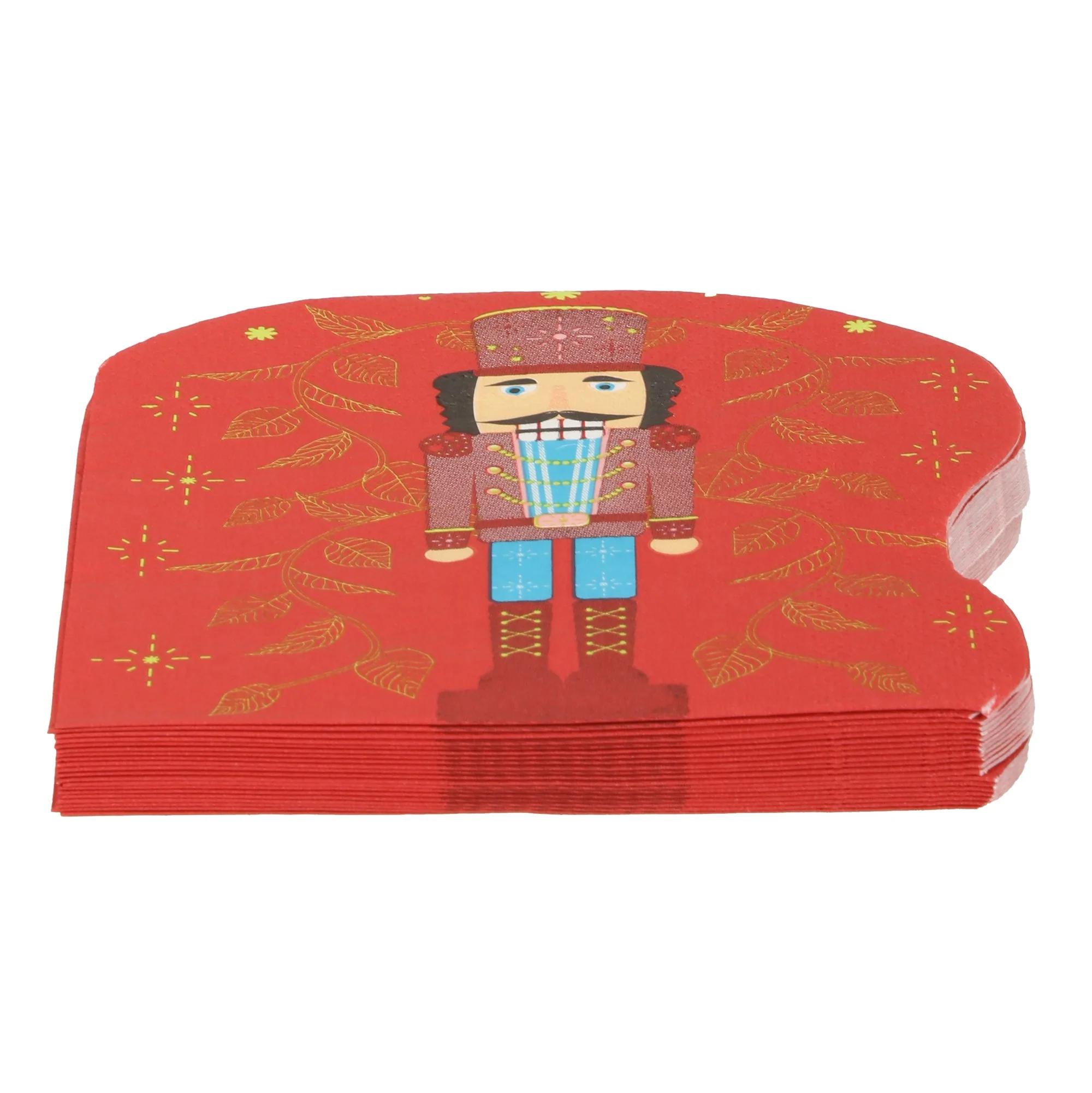 20 serviettes de Noël - Rouge - Image 5