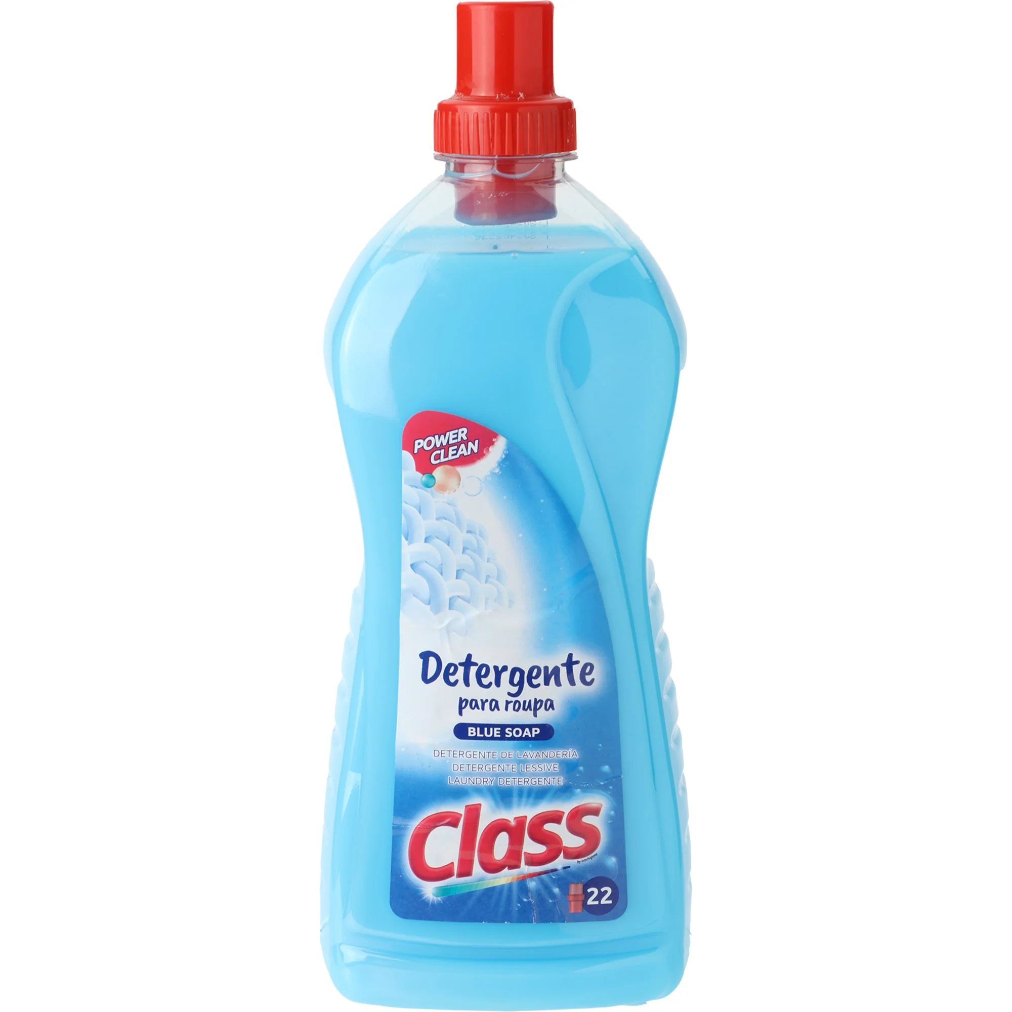 22 doses de lessives liquide - savon bleu