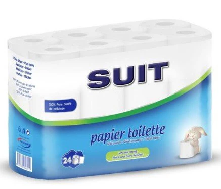 24 rouleaux de papier toilette