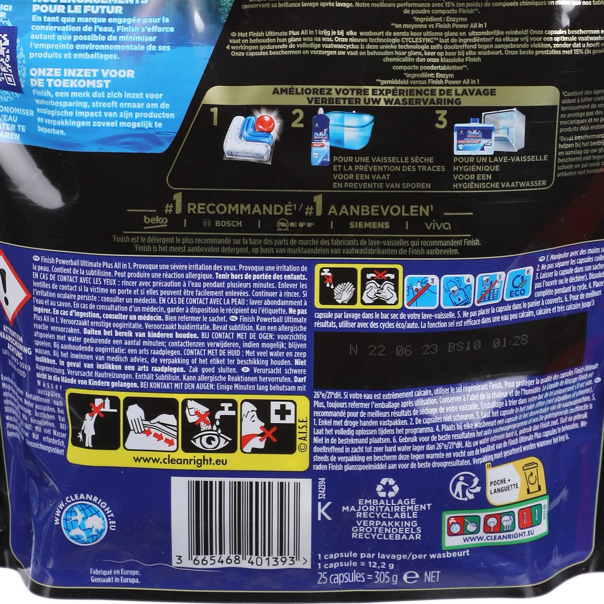 25 Tablettes lave-vaisselle all in 1 ultimate plus - Image 3