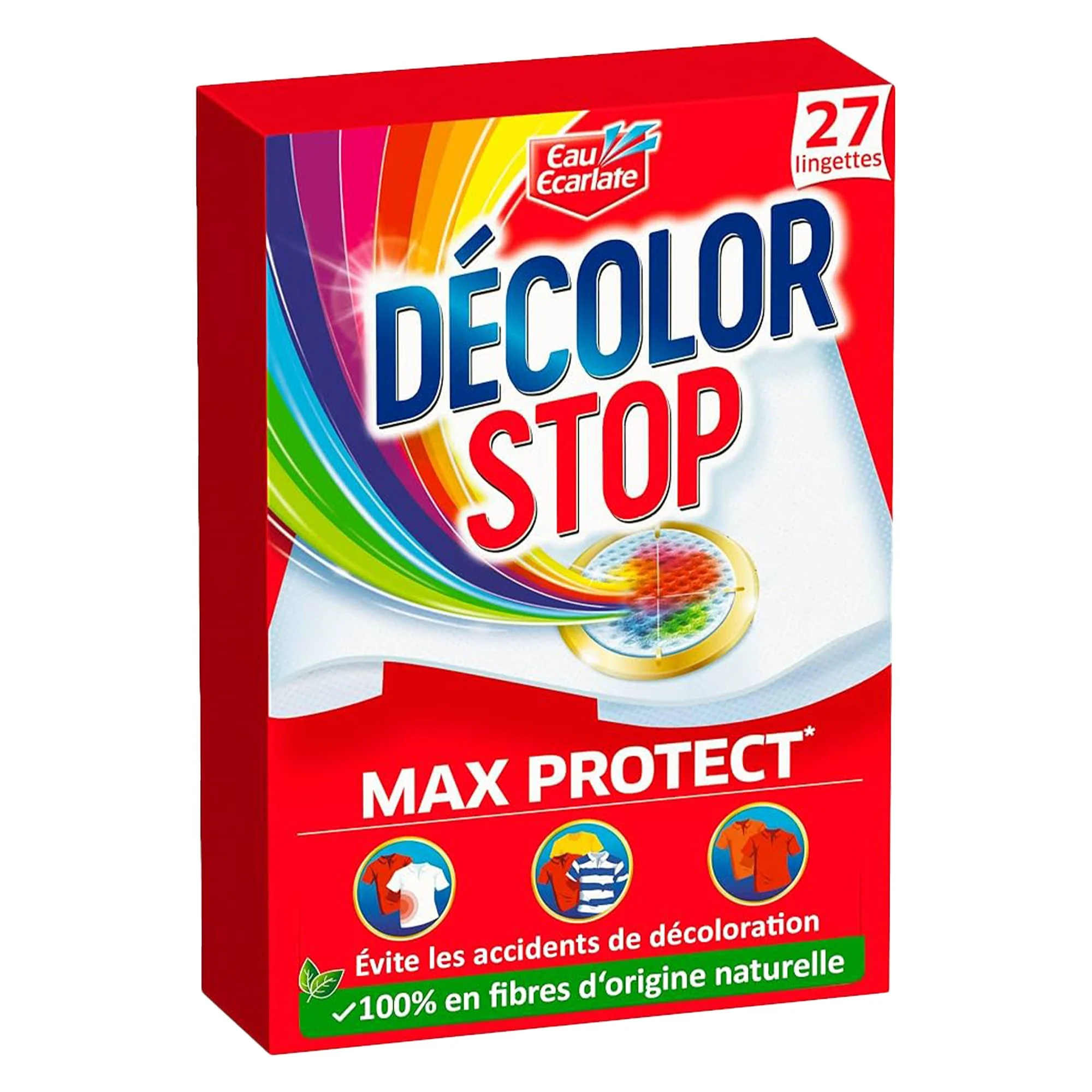 27 lingettes decolor stop max protect