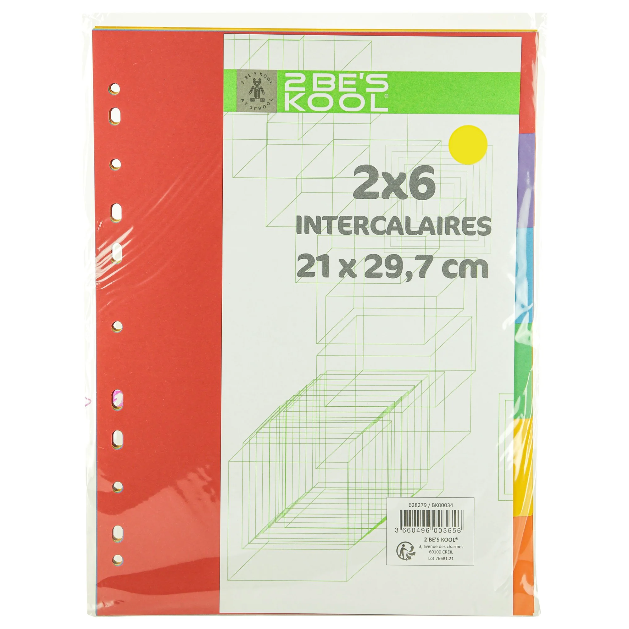 2X6 Intercalaires