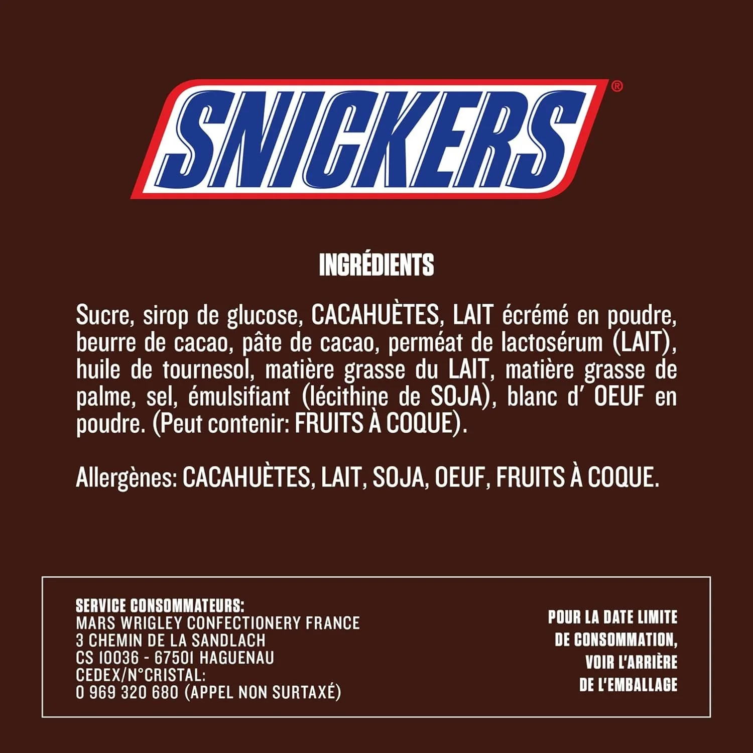 3 barres chocolatées cacahuètes - Image 2