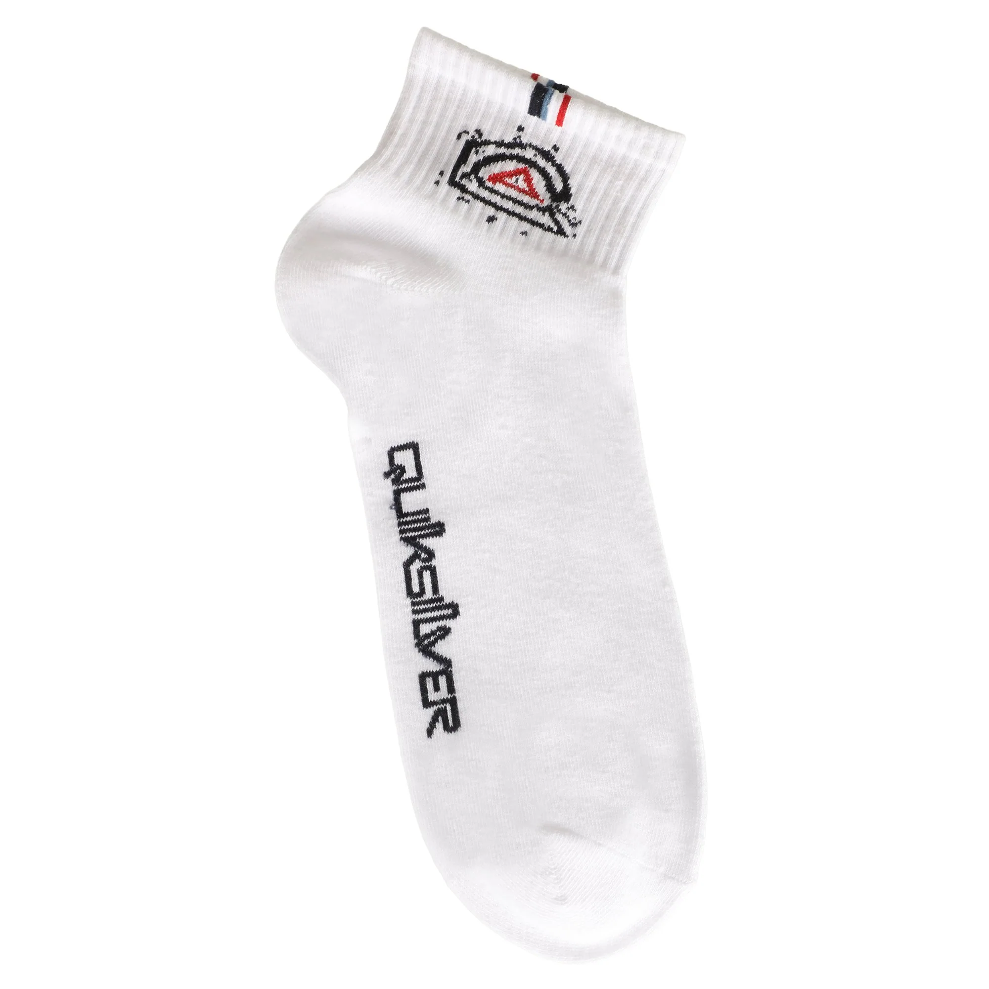 3 paires de chaussettes courtes tennis 39/46 - Gris - Image 4
