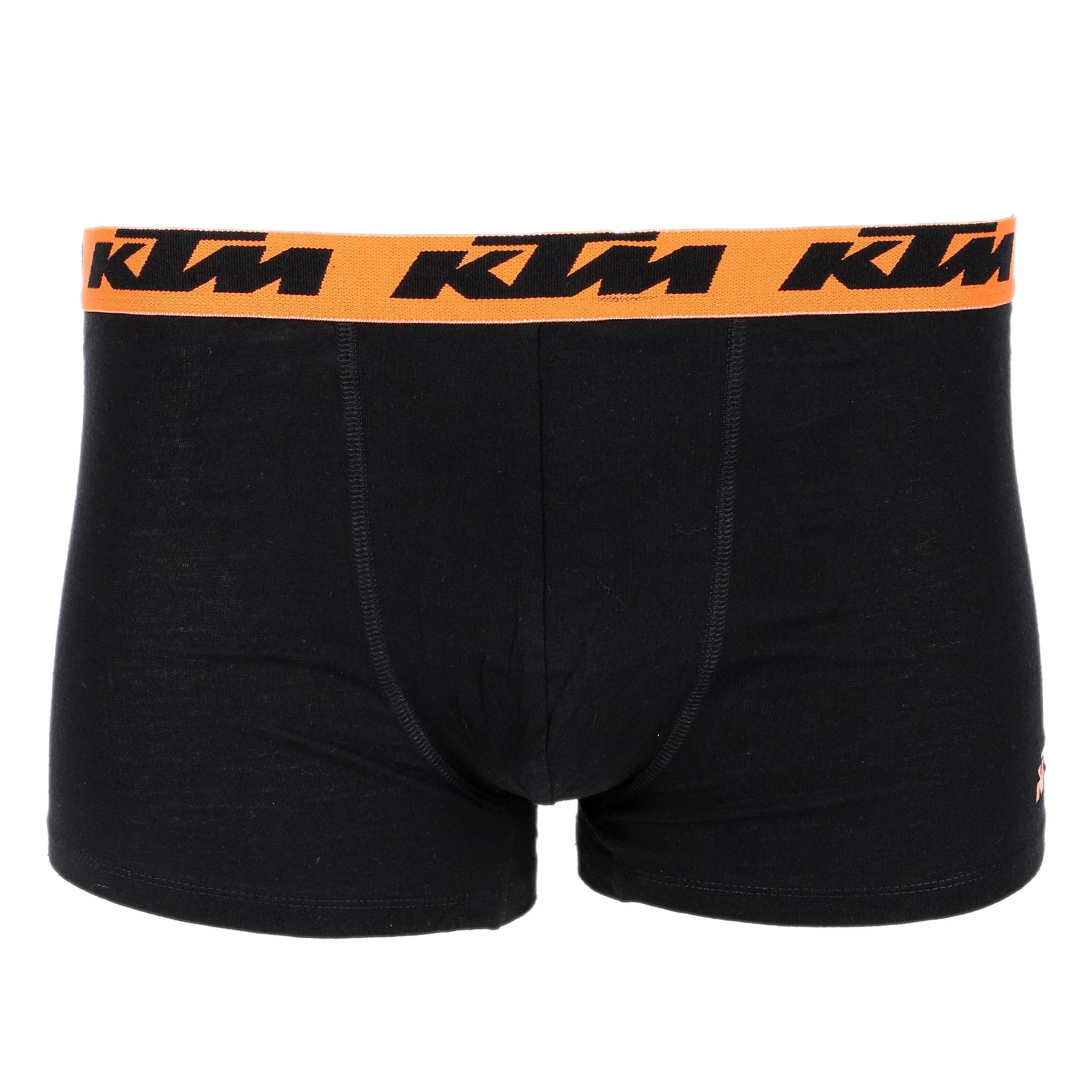 4 boxers en coton - Noir - Image 2