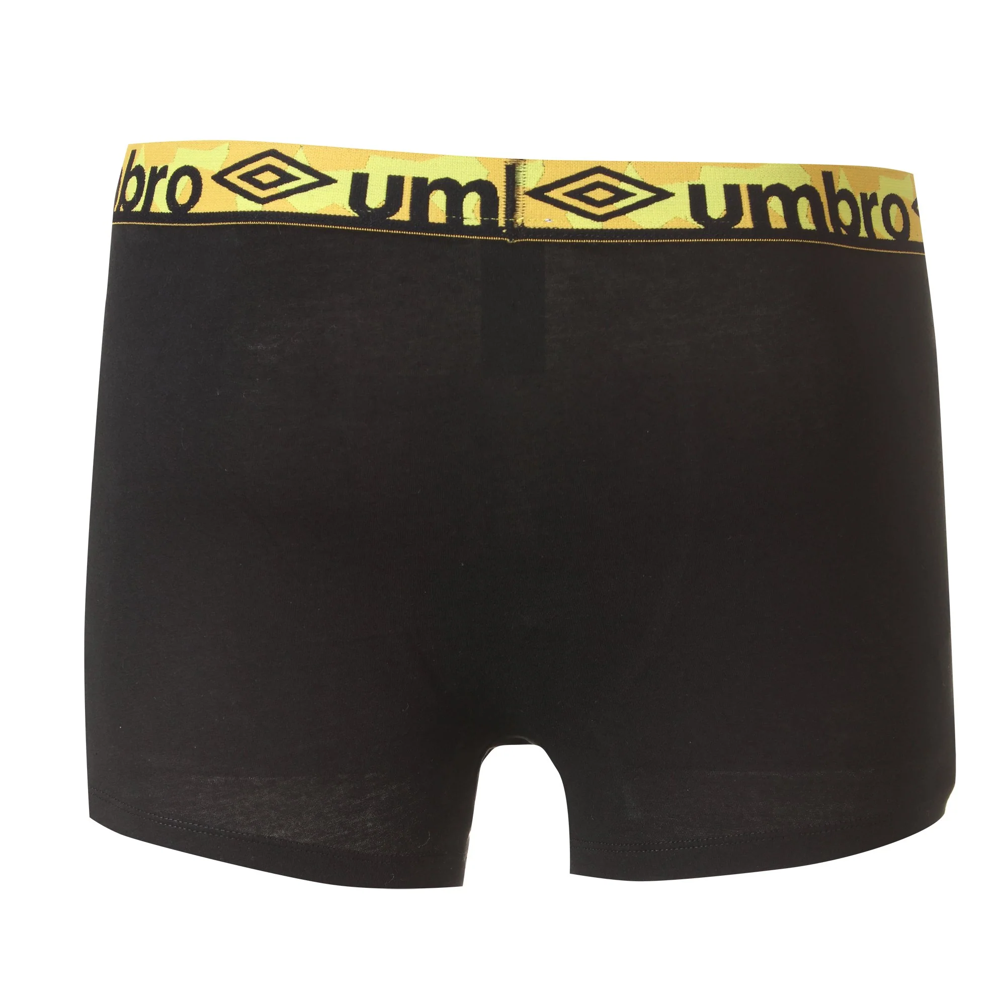 4 boxers unis en coton - Noir - Image 6
