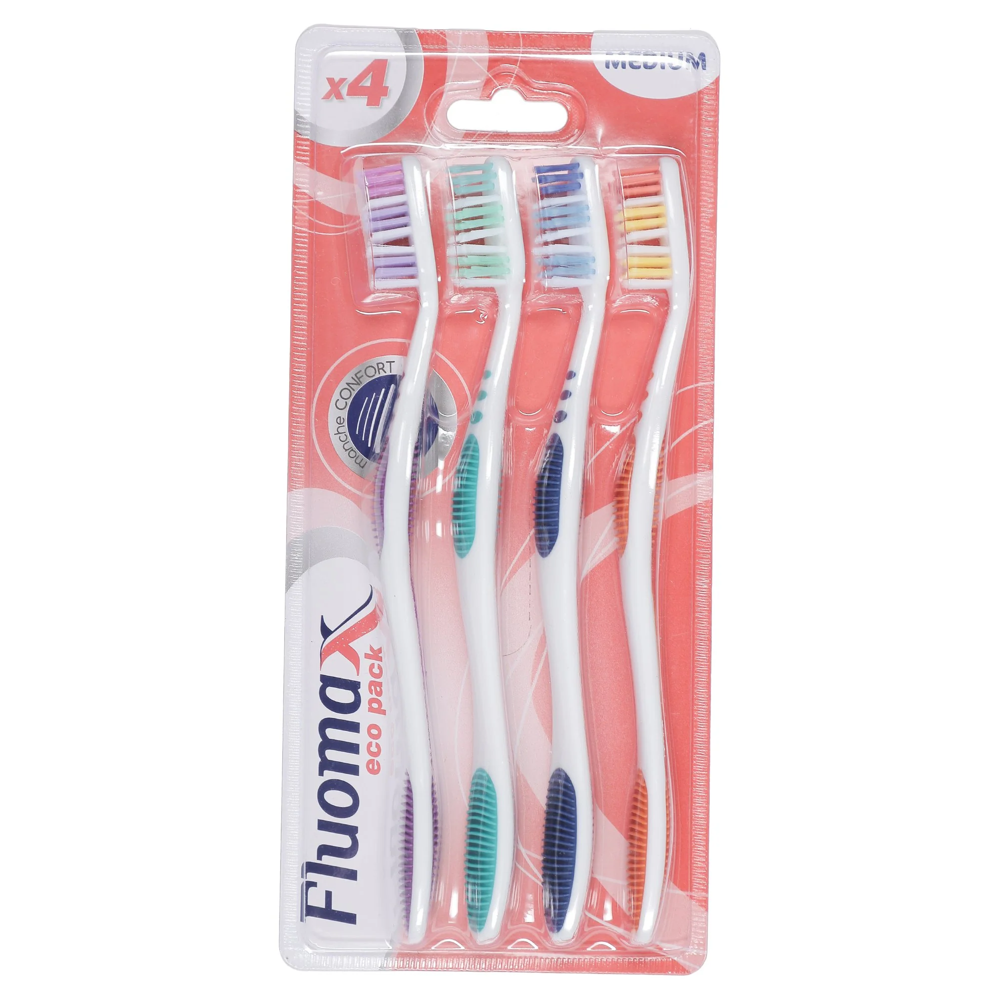 4 brosses à dents  - Rouge