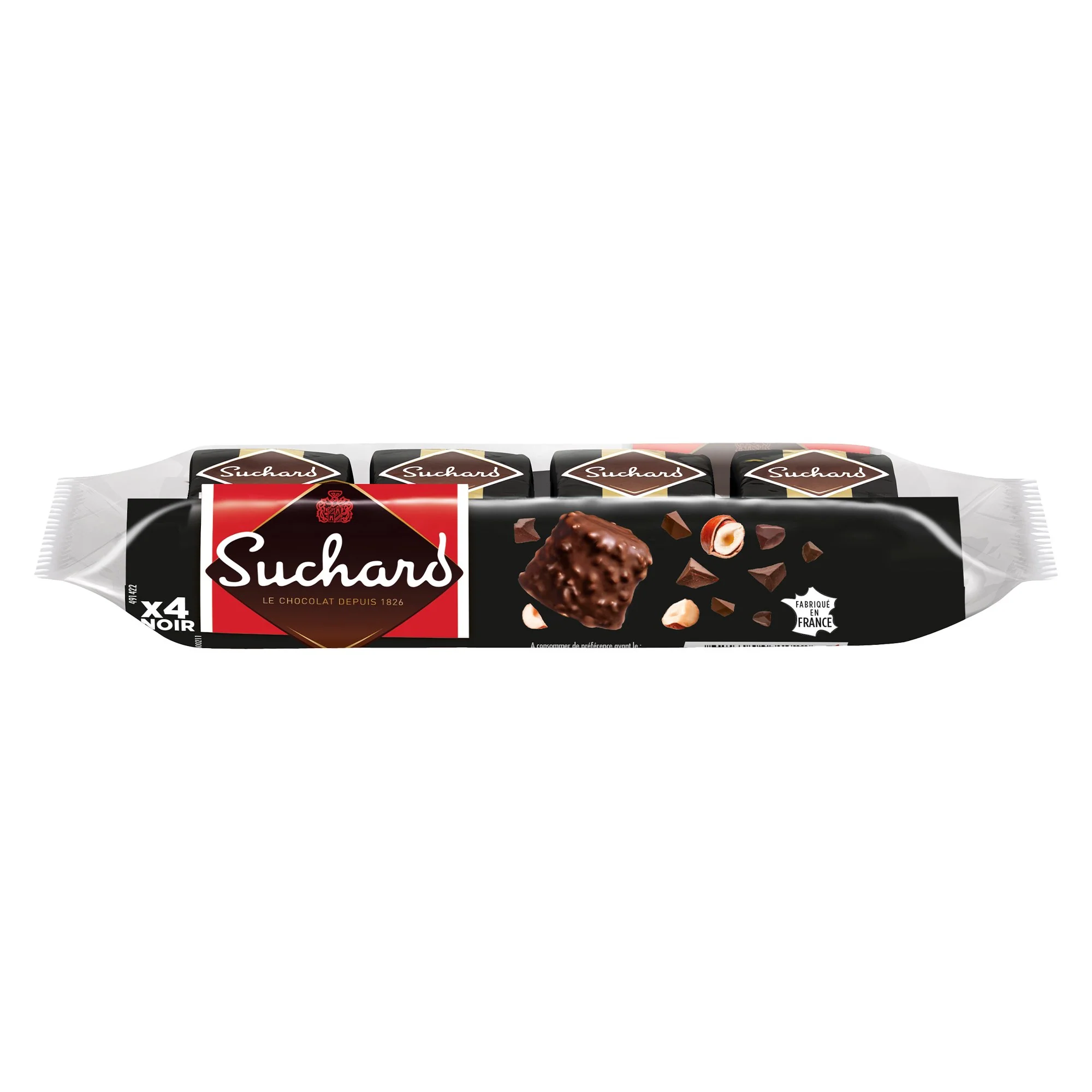 4 rochers au chocolat noir