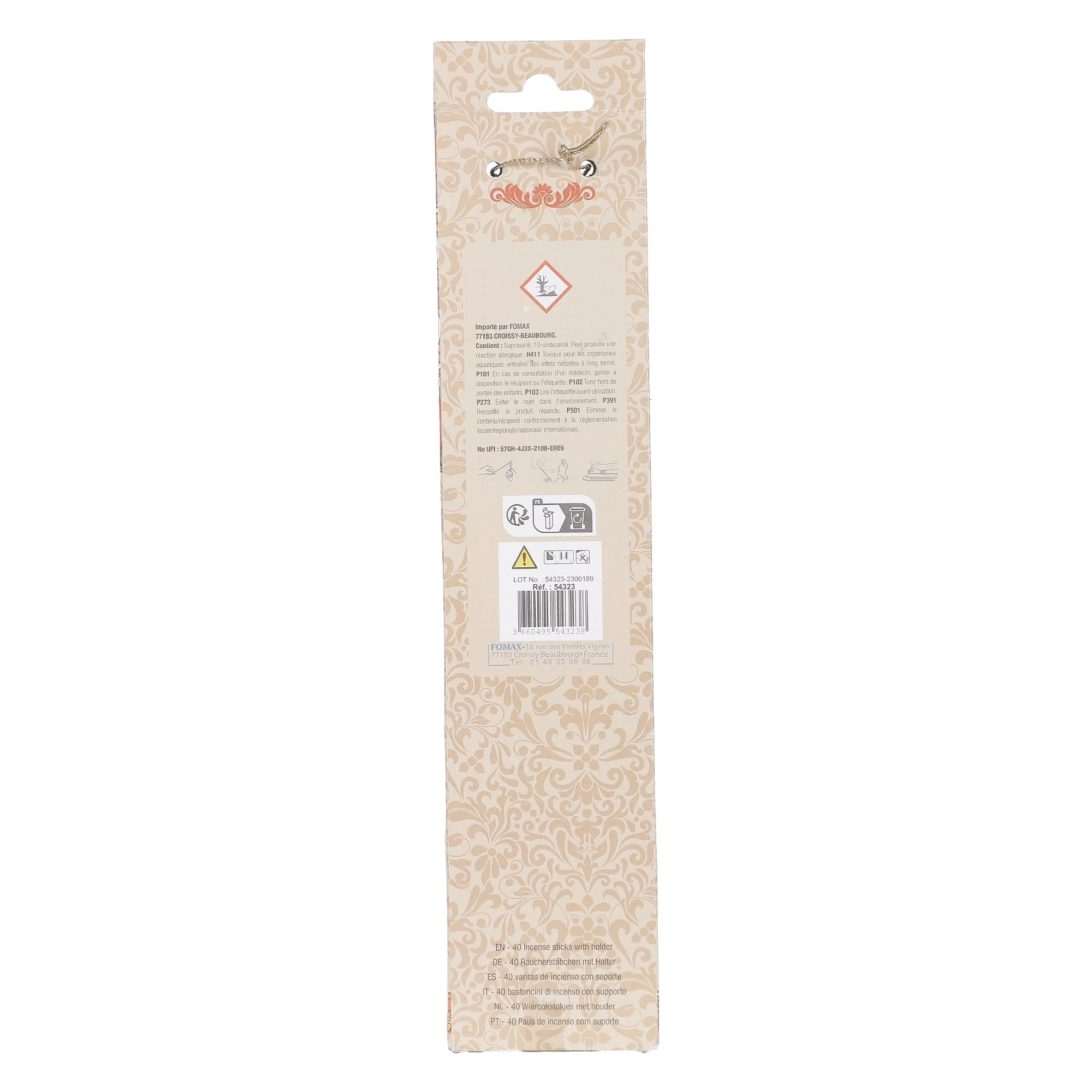 40 bâtons d'encens + porte encens - Image 2