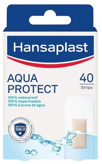 40 pansements aqua protect waterproof