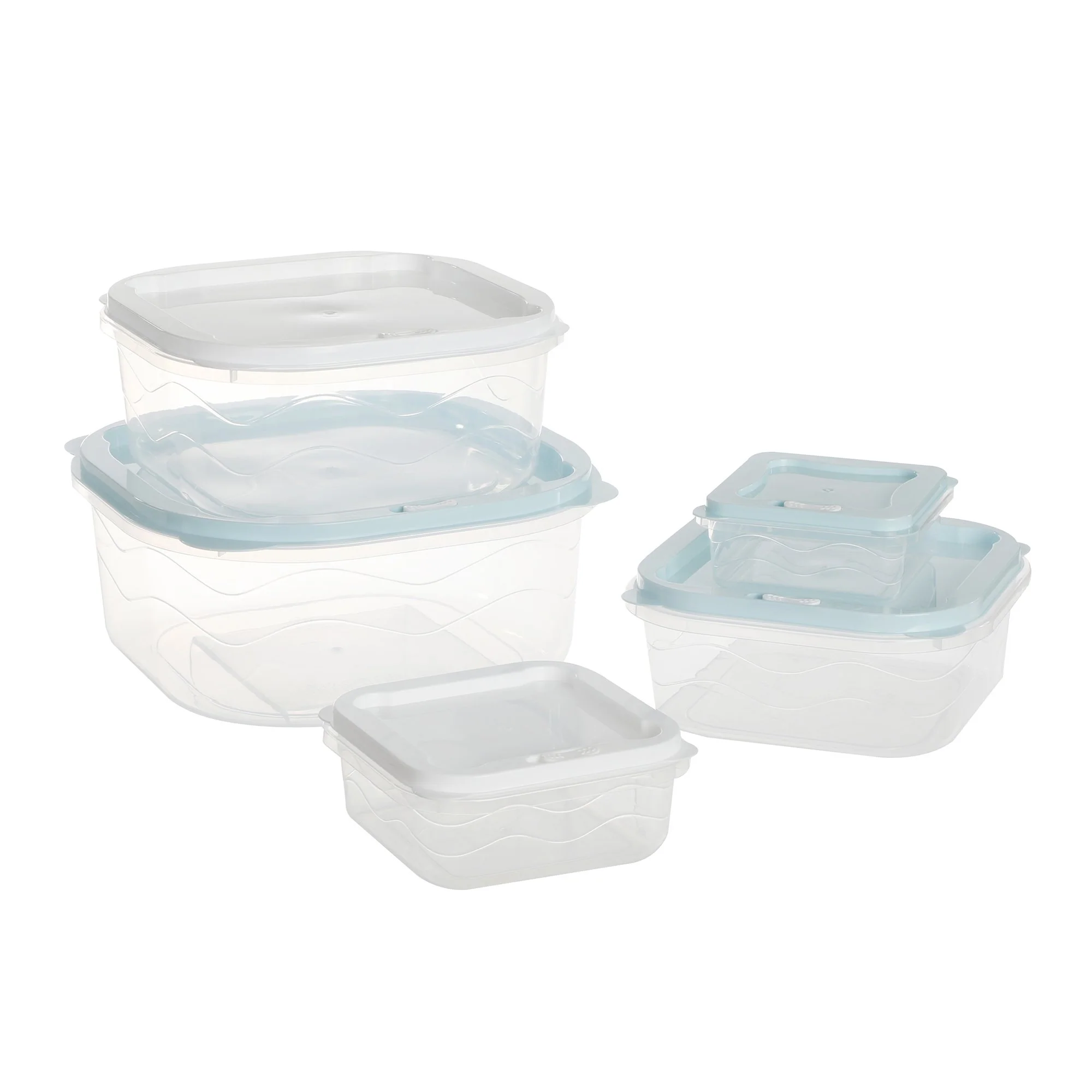 5 boîtes plastiques 270-4000 ml