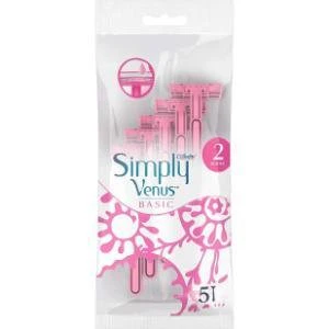 5 rasoirs jetables Simply Venus Basic 2