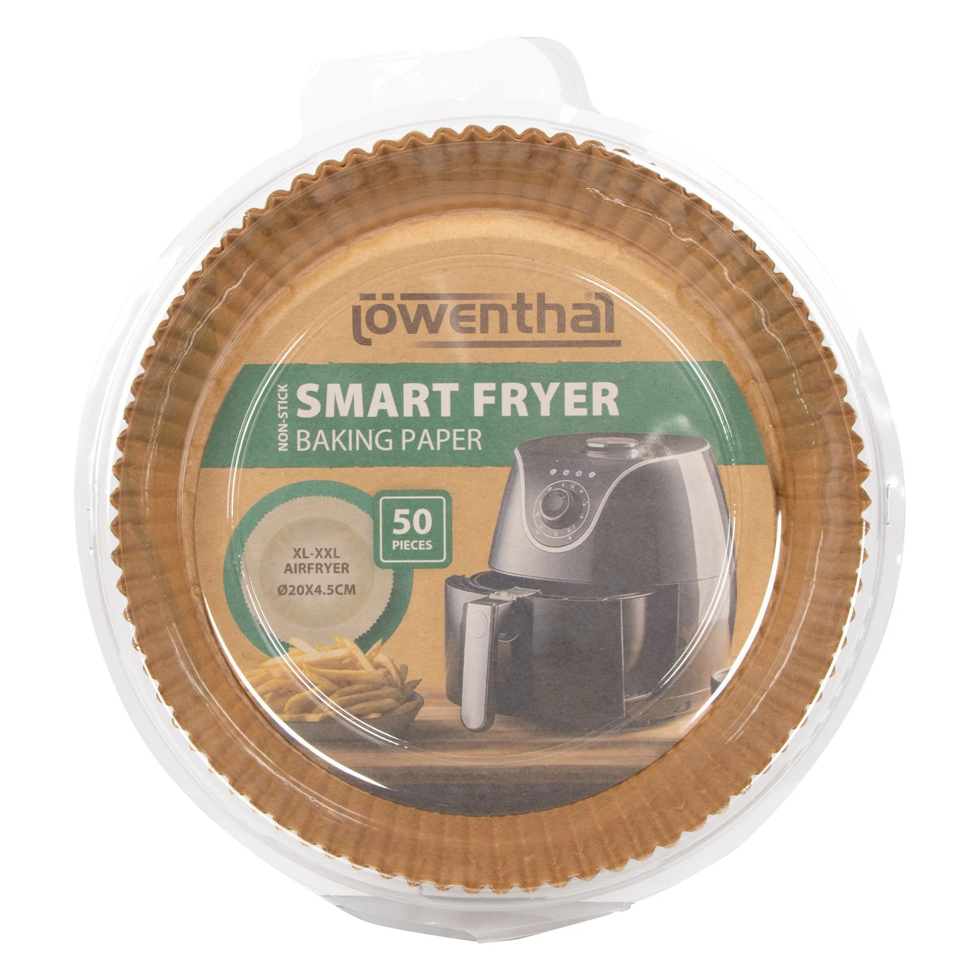 50 moules de cuisson en papier compatible Air Fryer
