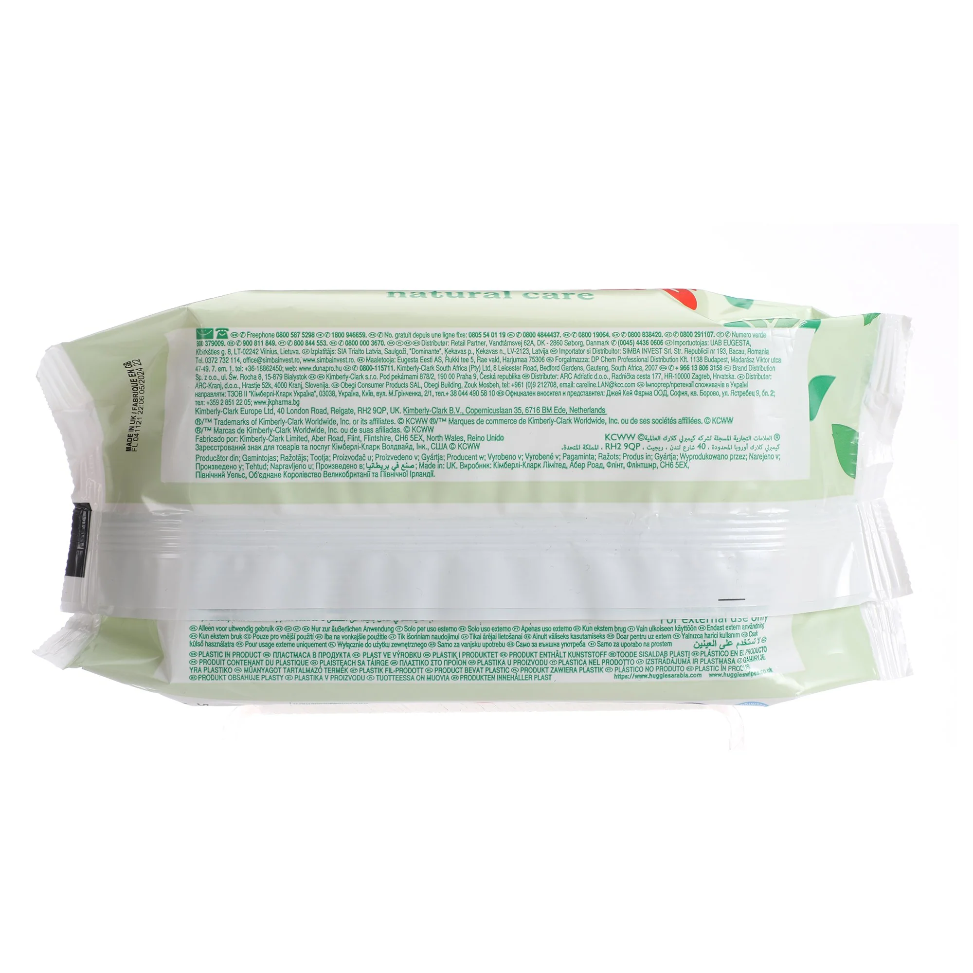 56 lingettes bébé natural care - Image 4