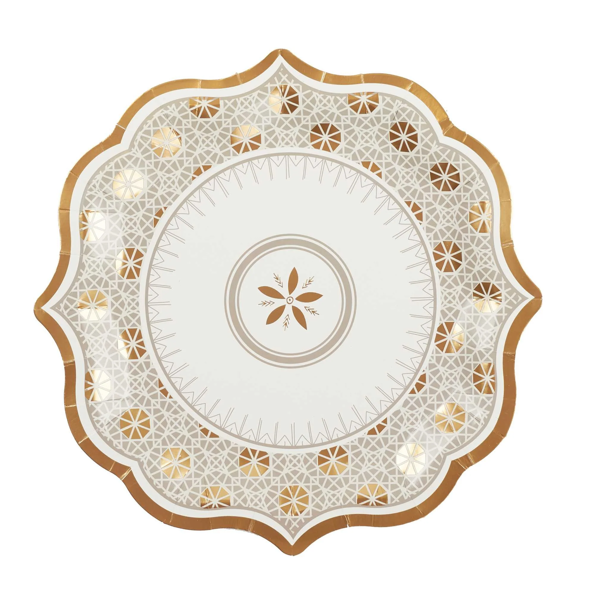 6 assiettes jetable