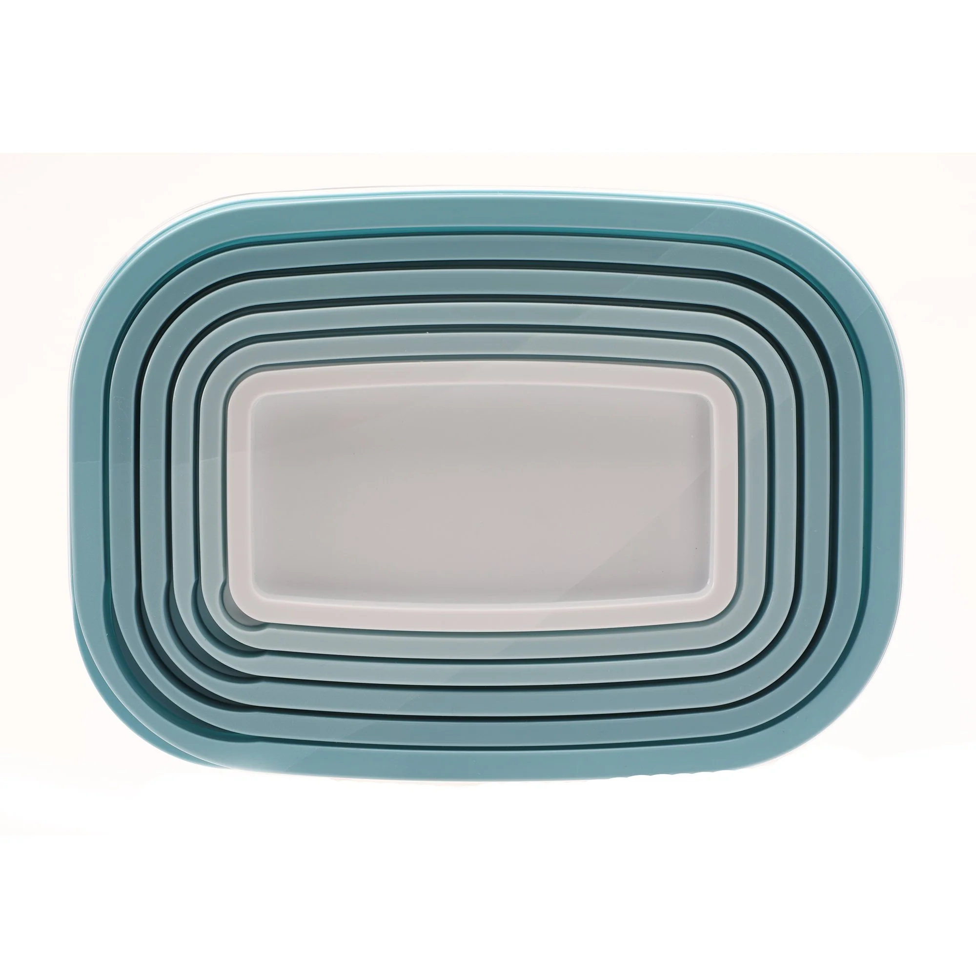 6 boîtes rectangles en plastique - Image 6