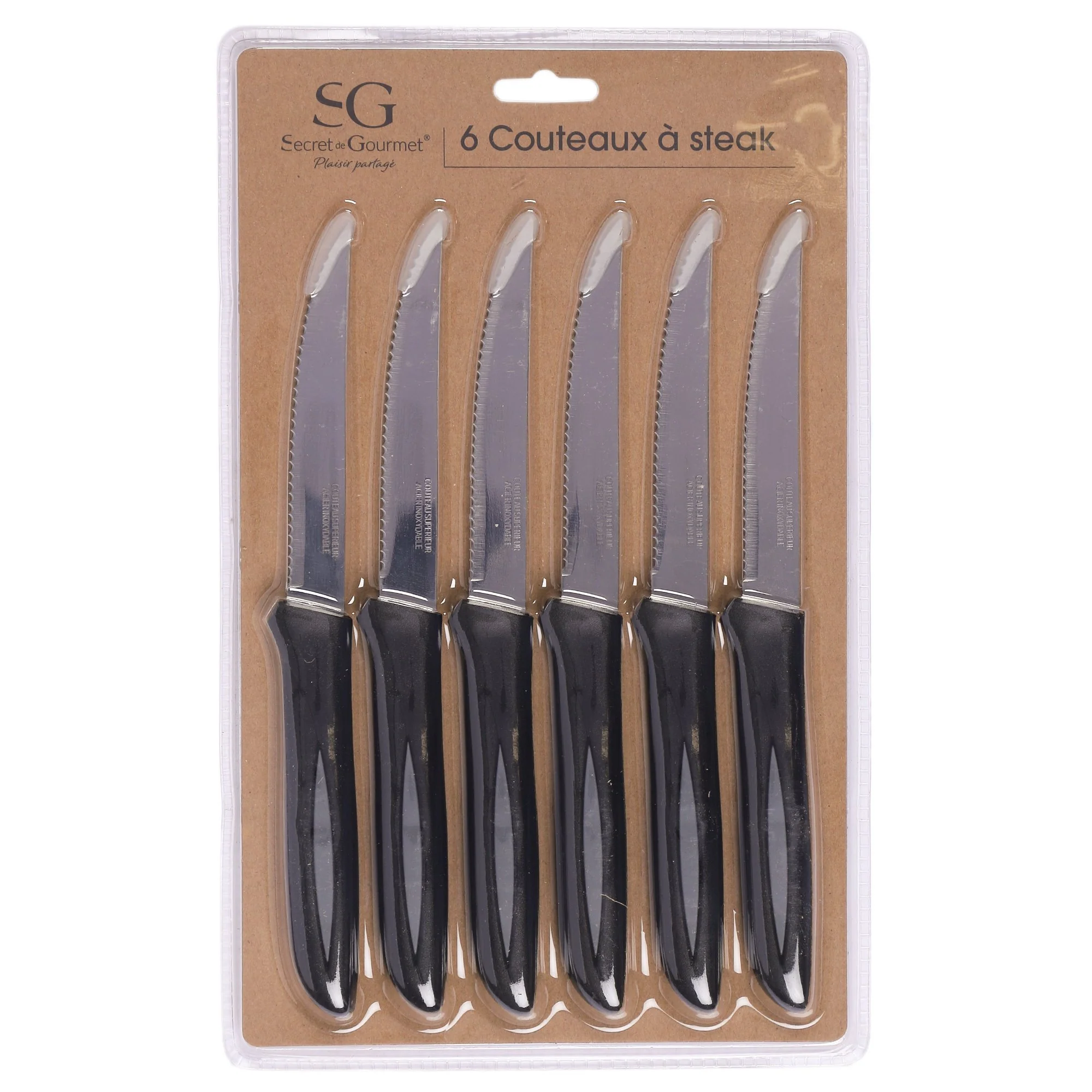6 couteaux à viande - Image 2