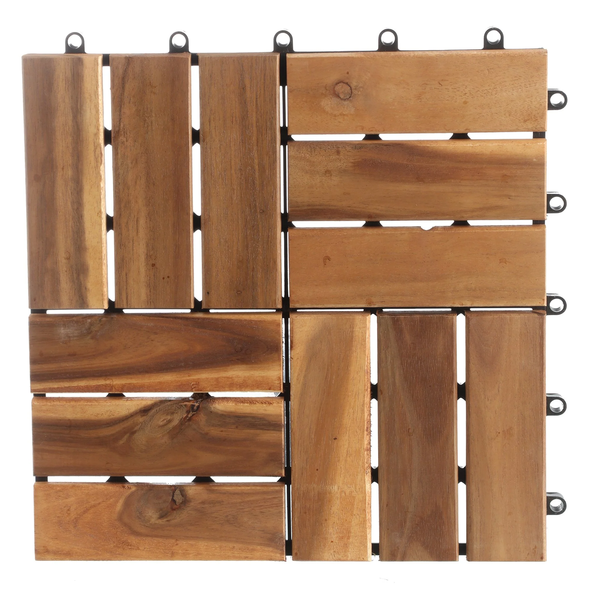 6 dalles acacia 30x30 cm