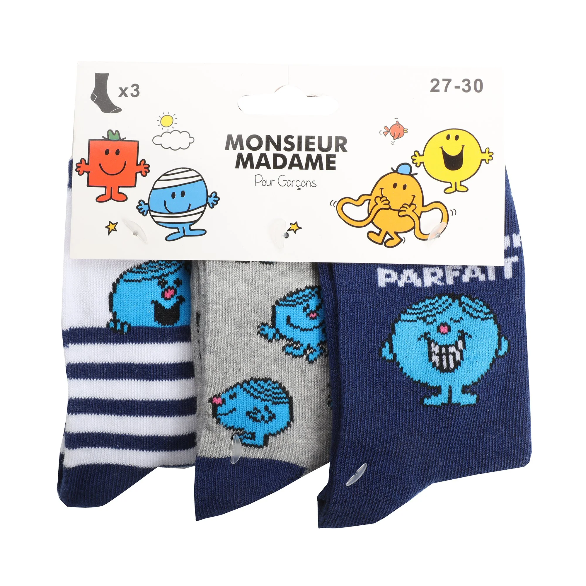 6 paires de chaussettes Licence 27/38 - Image 3