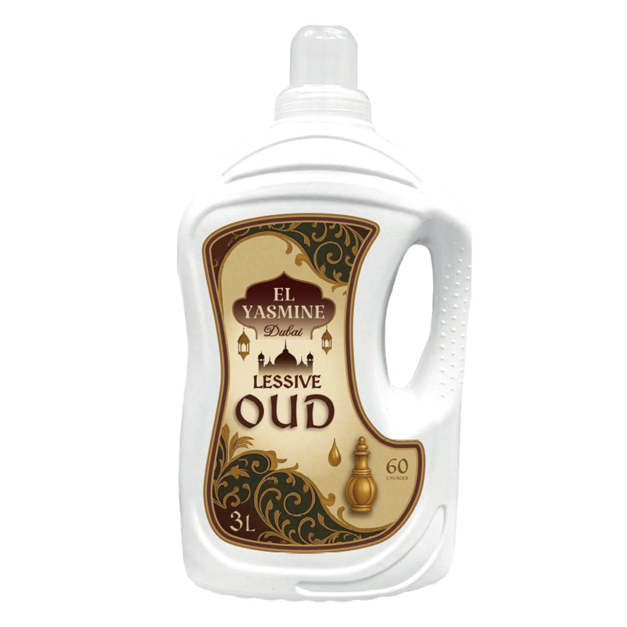 60 DOSES LESSIVE LIQUIDE DUBAI EL YASMINE OUD - Image 2