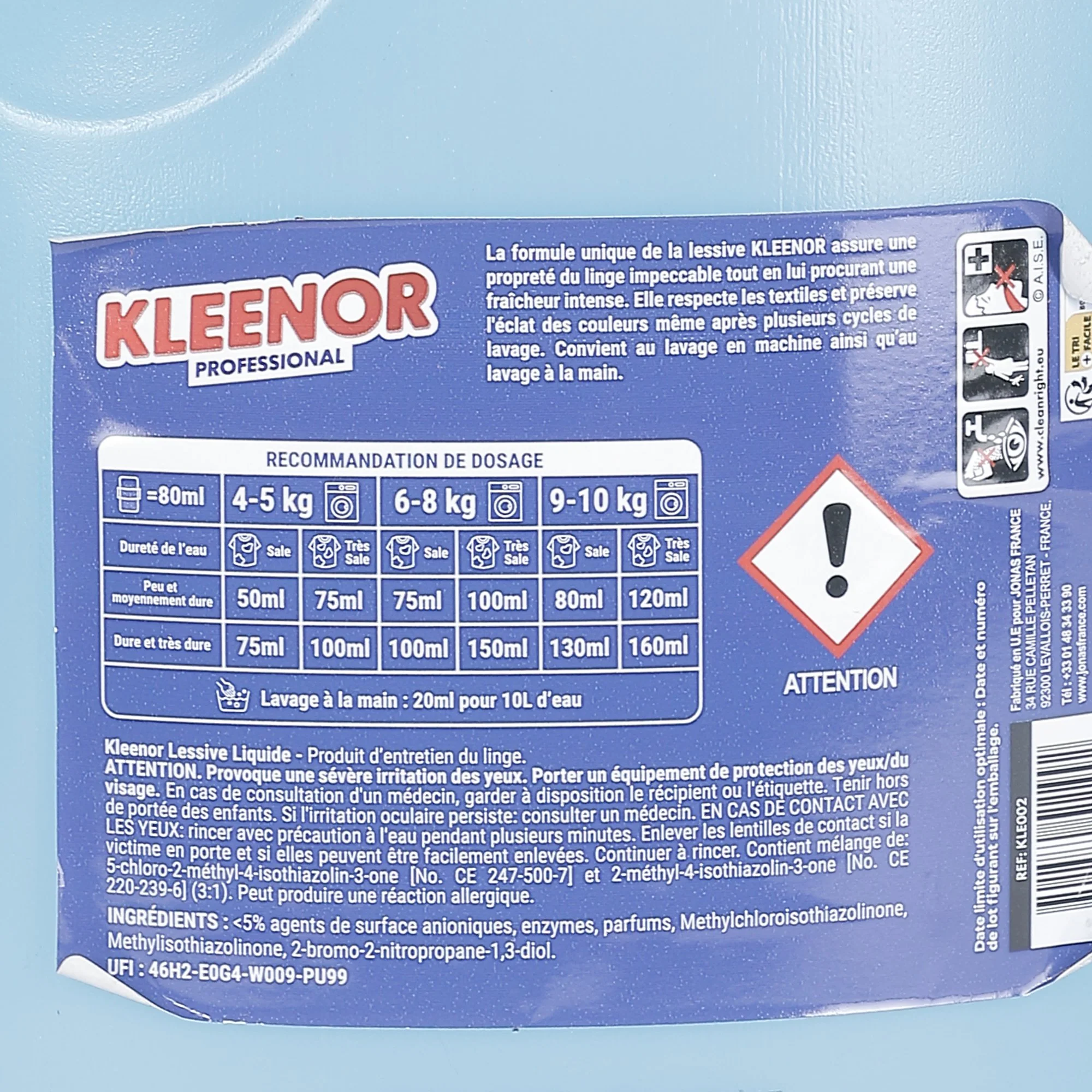 80 doses de lessives liquide action complète - Image 3