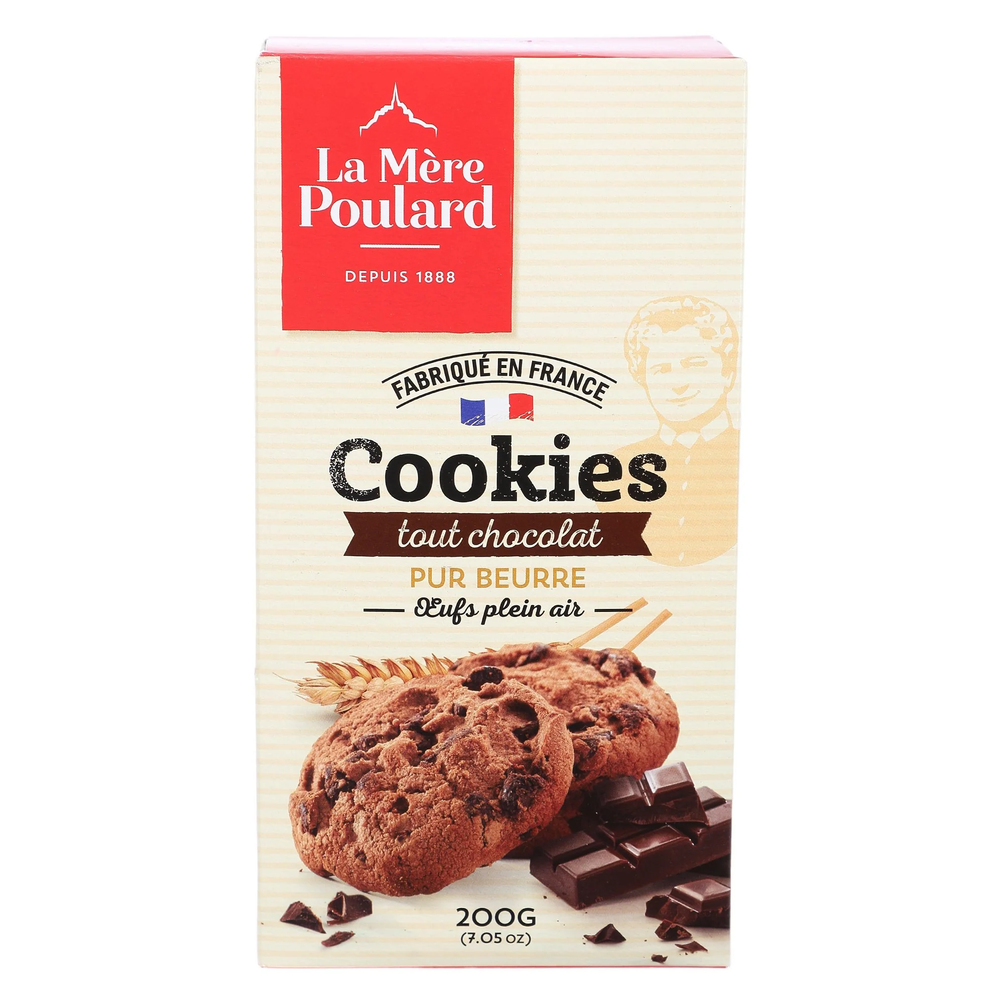 9 cookies tout chocolat