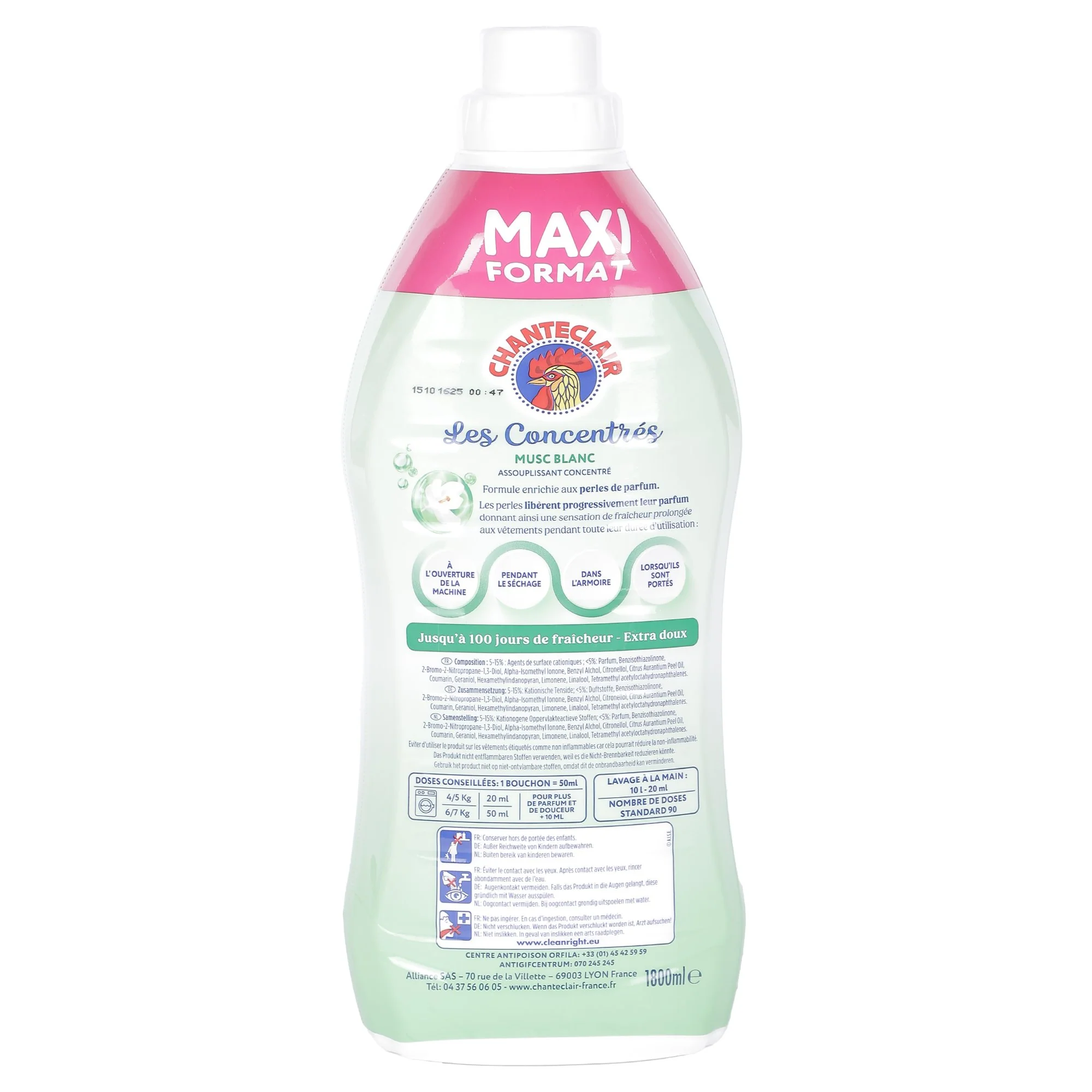 90 doses d'adoucissant au musc blanc - Image 2