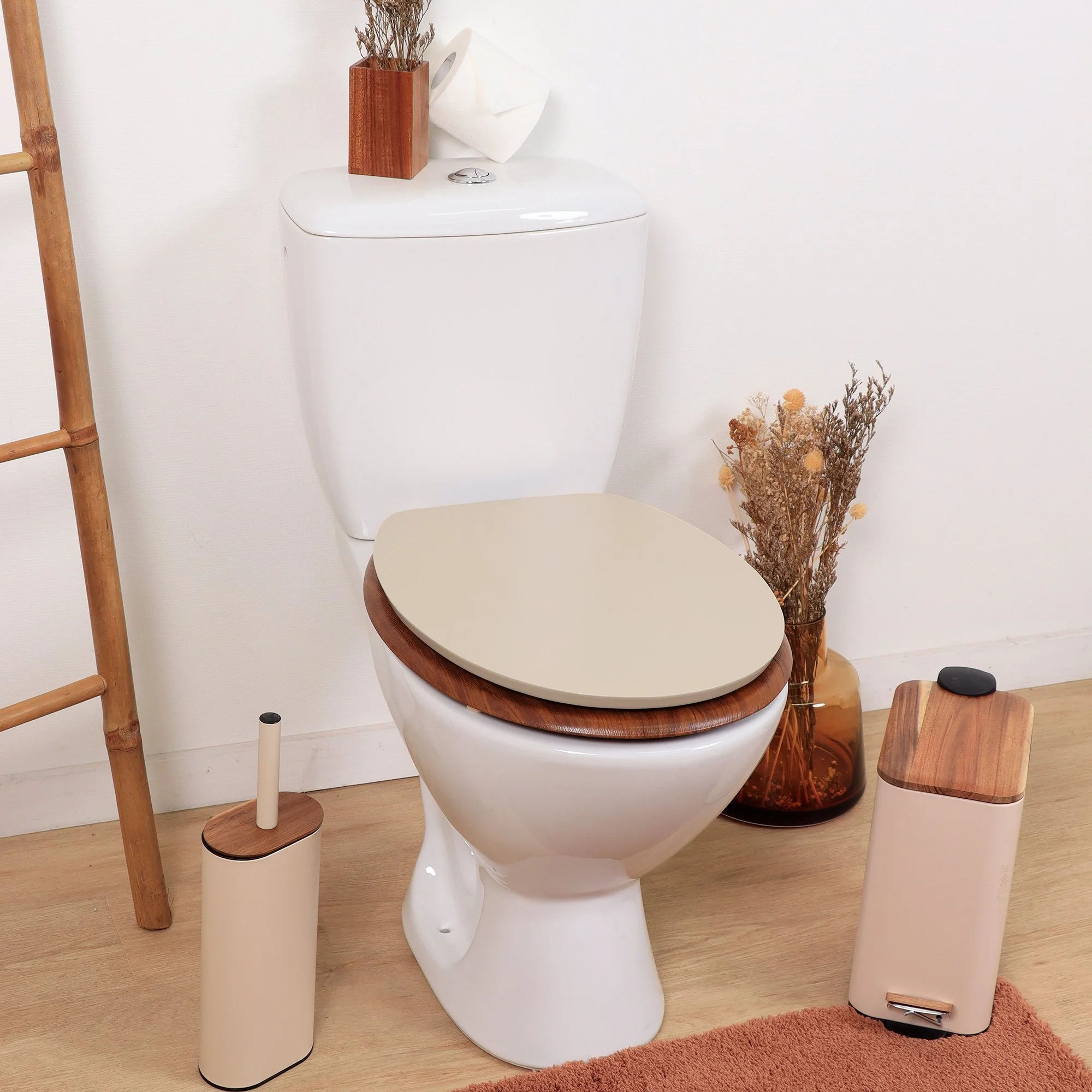Abattant WC beige - Image 2