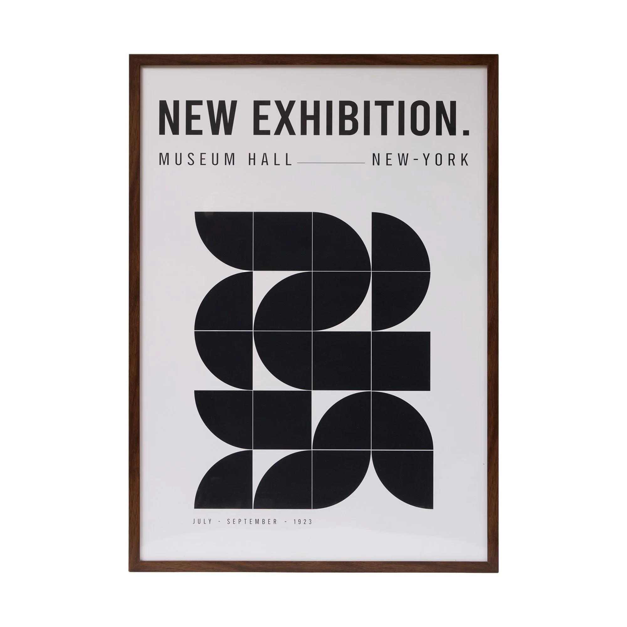 Affiche encadrée New Exhibition