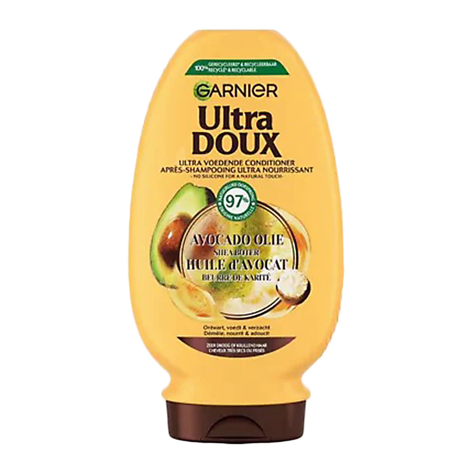 Après-Shampooing Nutrition Intense Pure Huile d’Avocat & Beurre de Karité