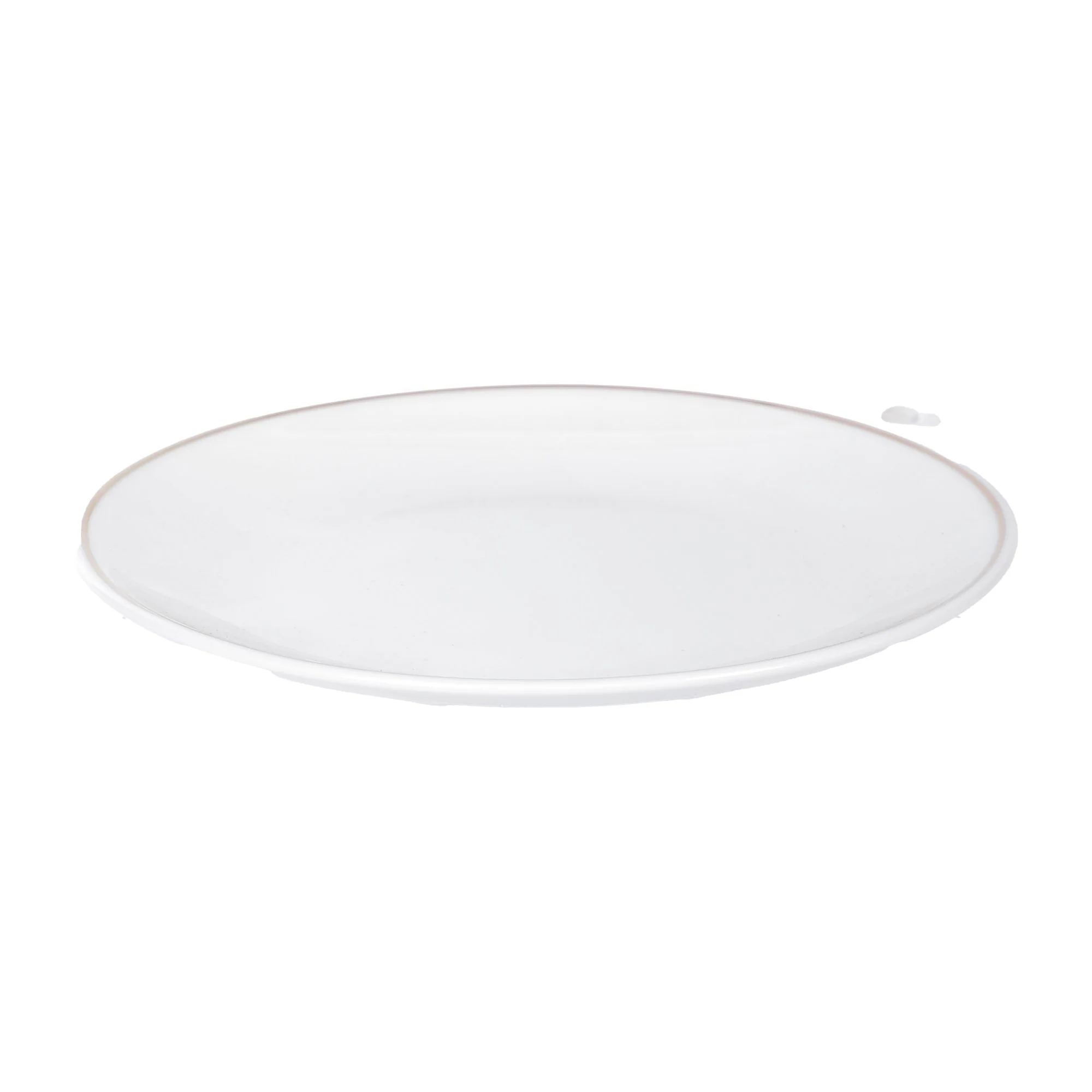 Assiette à dessert avec bordure dorée porcelaine - Image 2