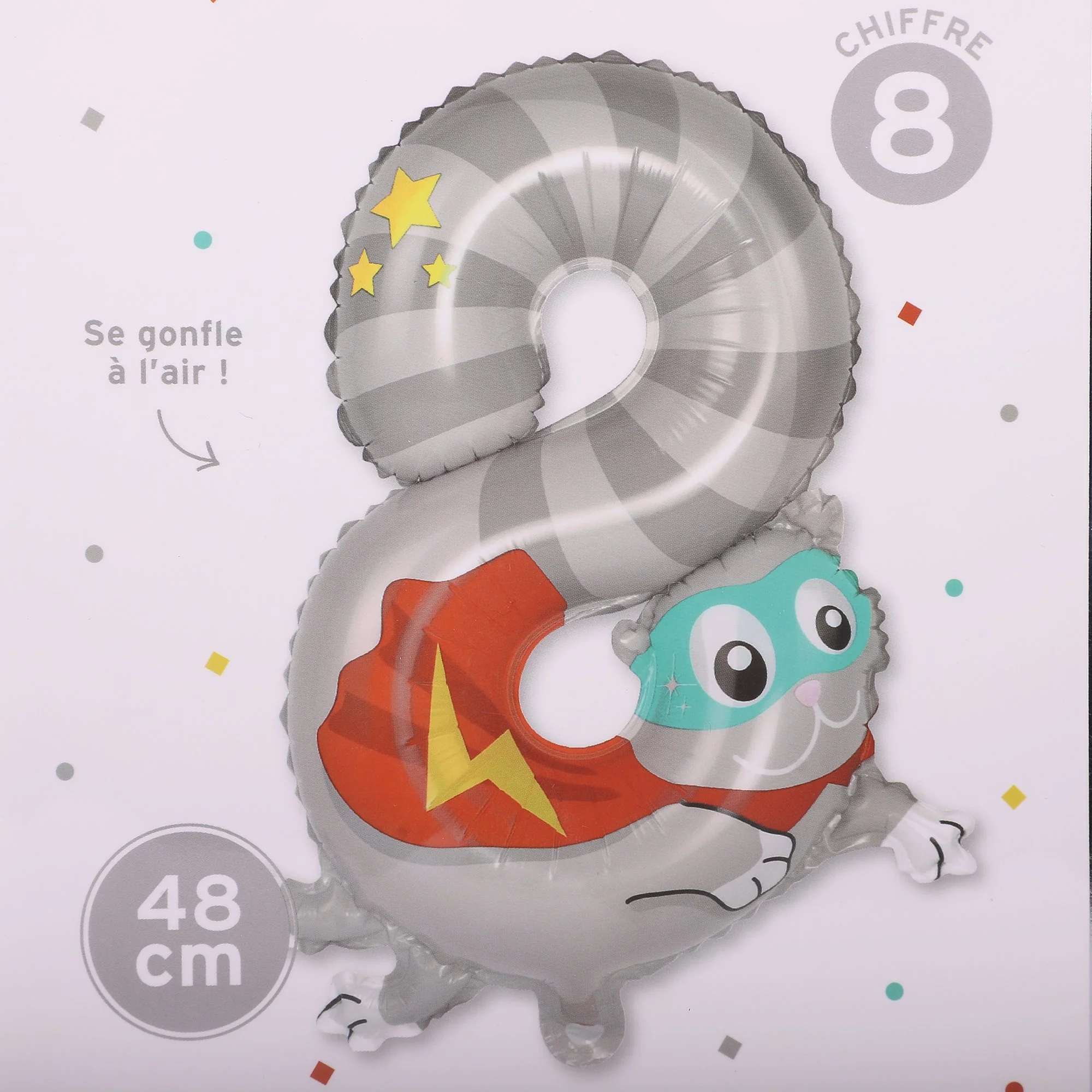 BALLON CHIFFRE ENFANTS FORMES - Image 5