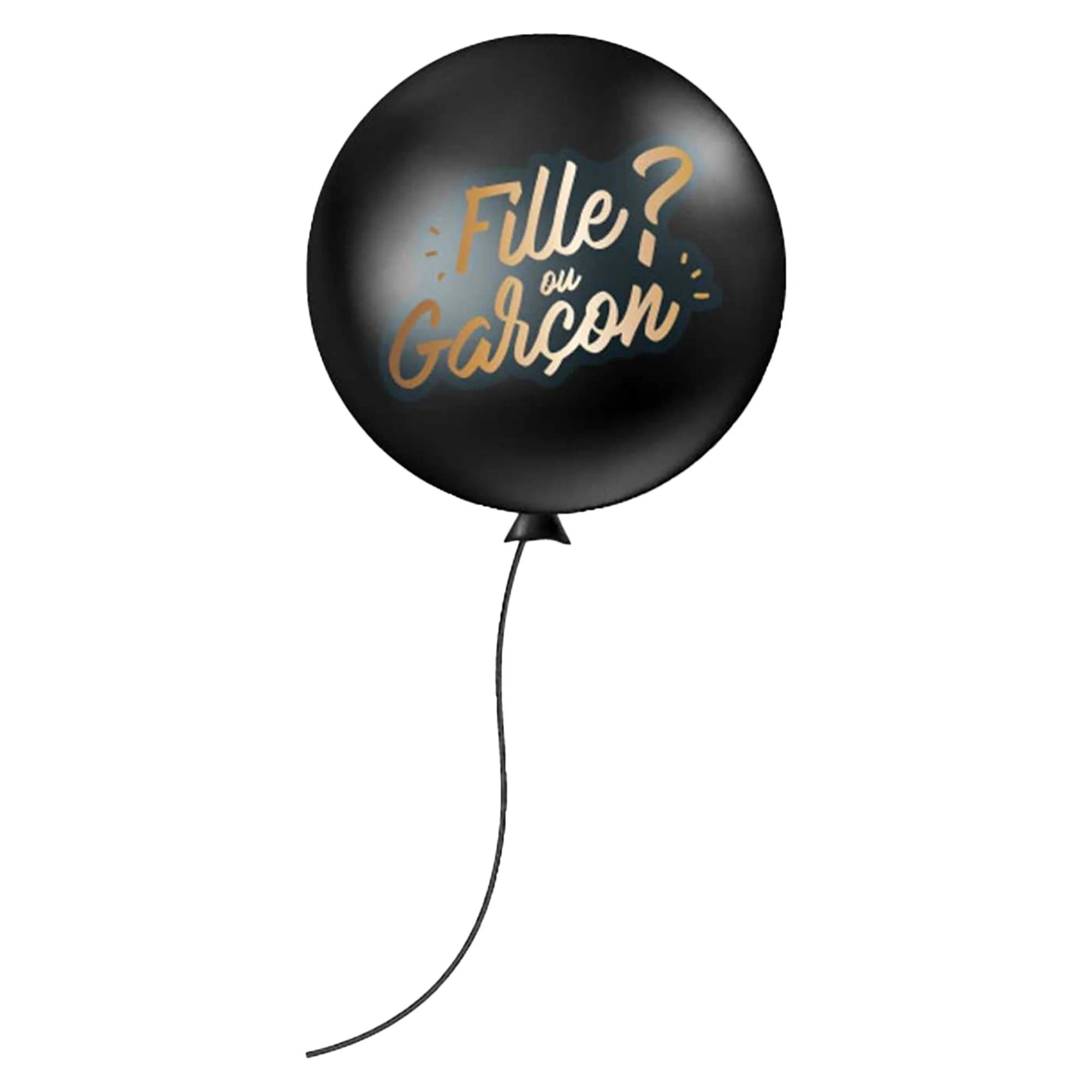 Ballon confettis gender reveal - Image 2