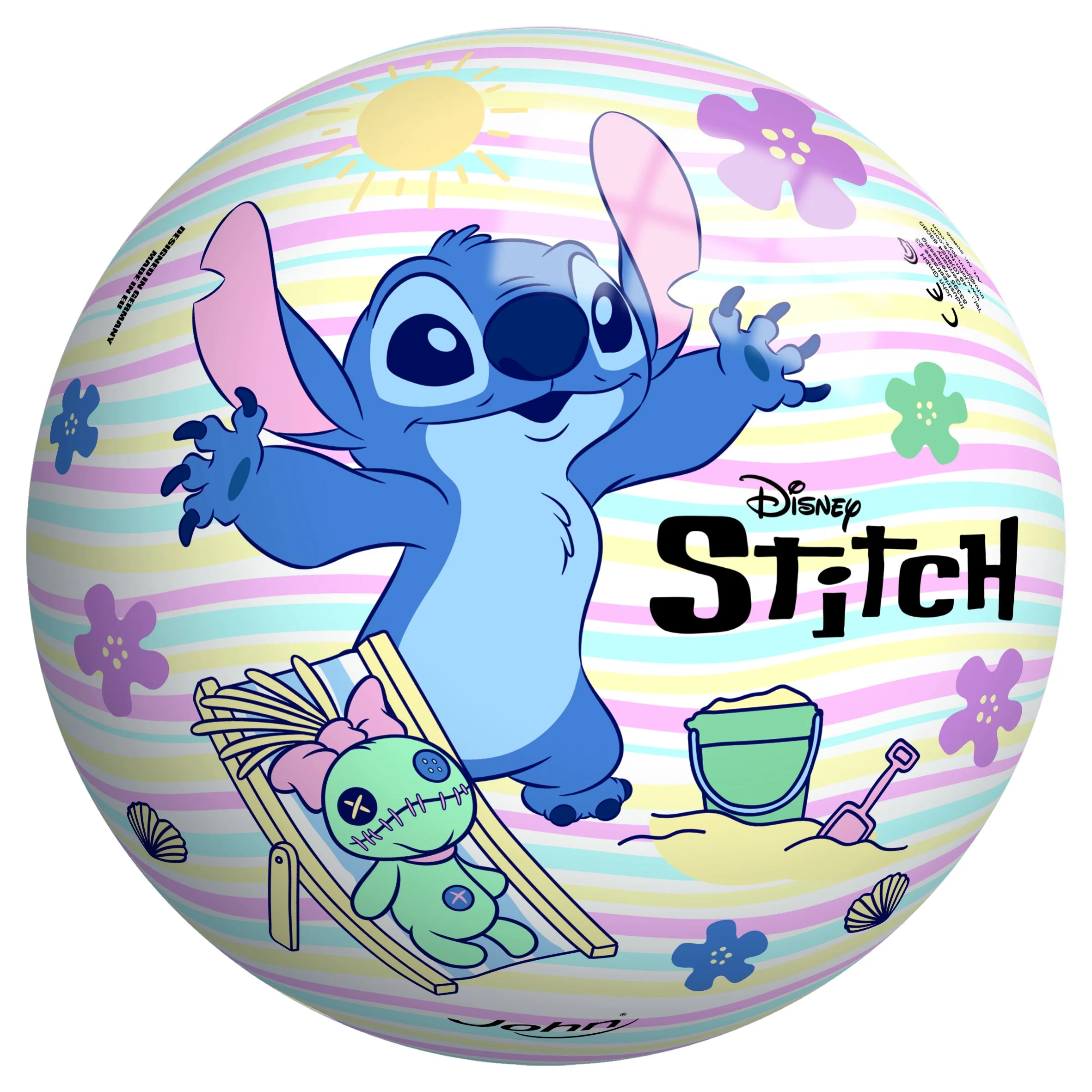 Ballon de plage Stitch