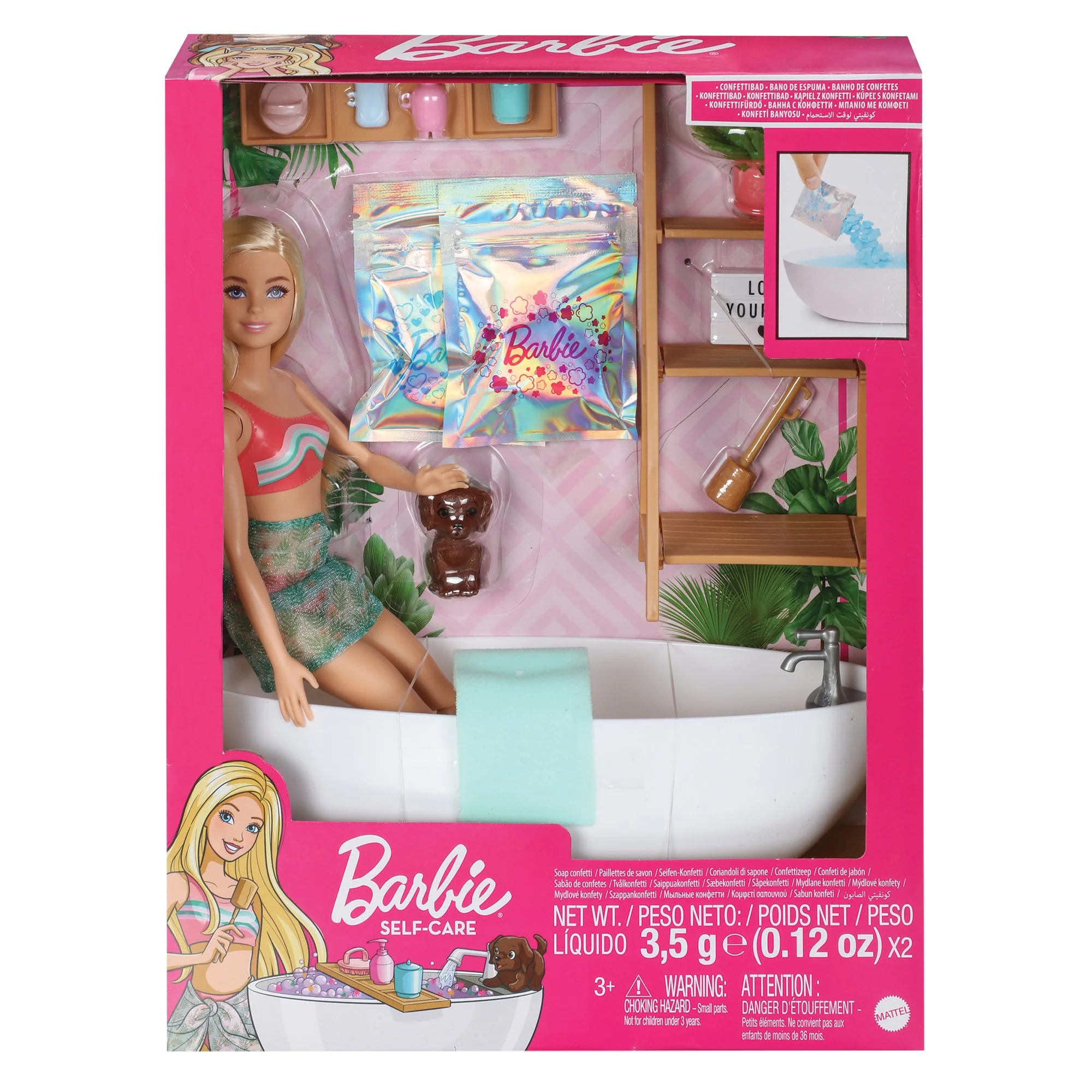 Barbie et son bain relaxant