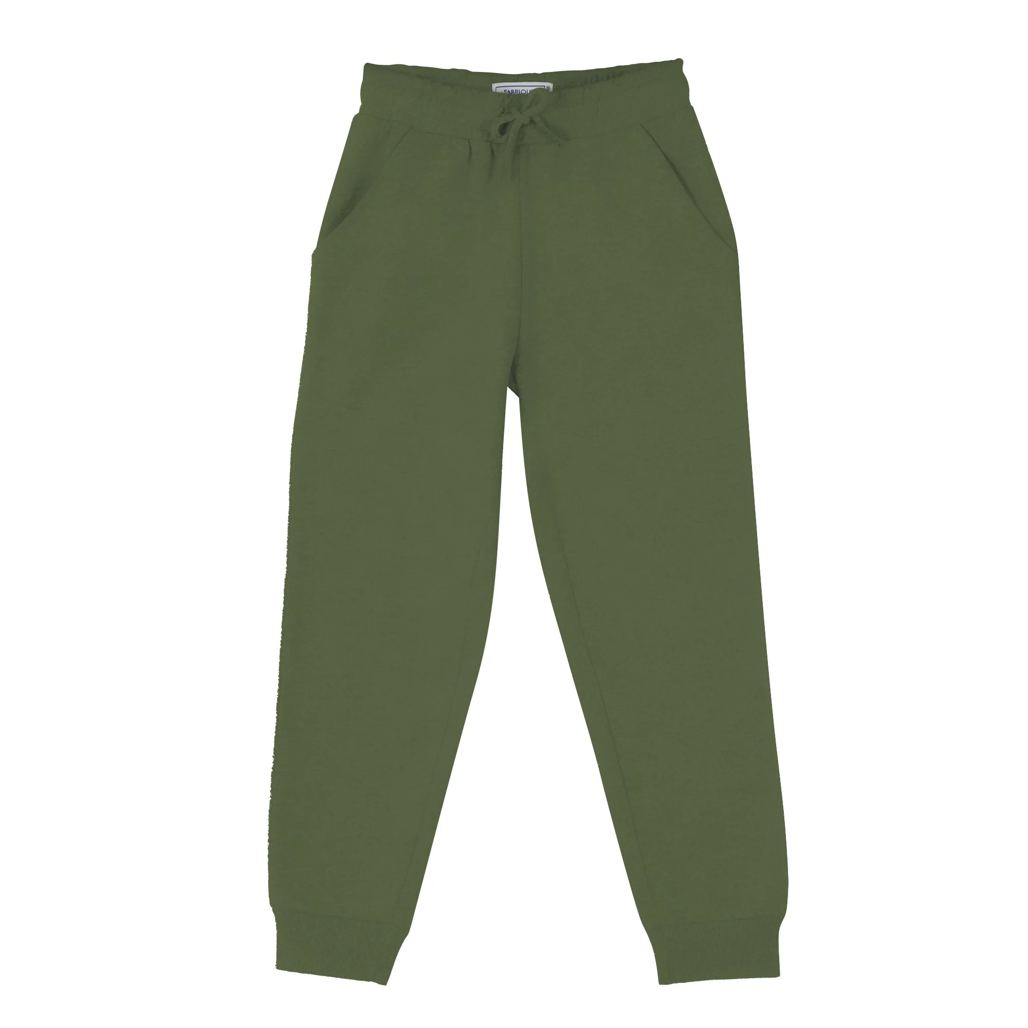 Bas de jogging avec cordons 3/12 ans - Kaki