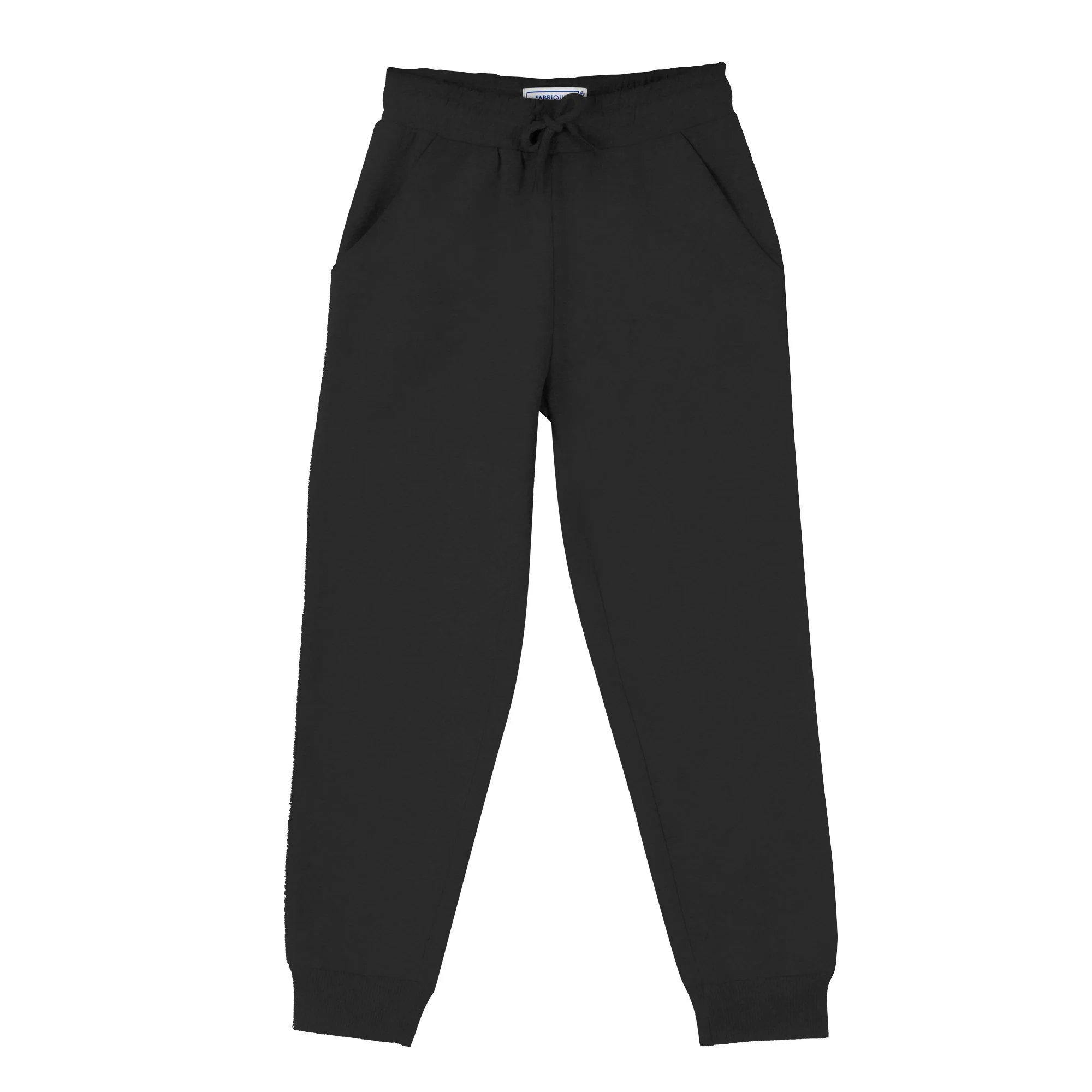 Bas de jogging avec cordons 3/12 ans - Noir