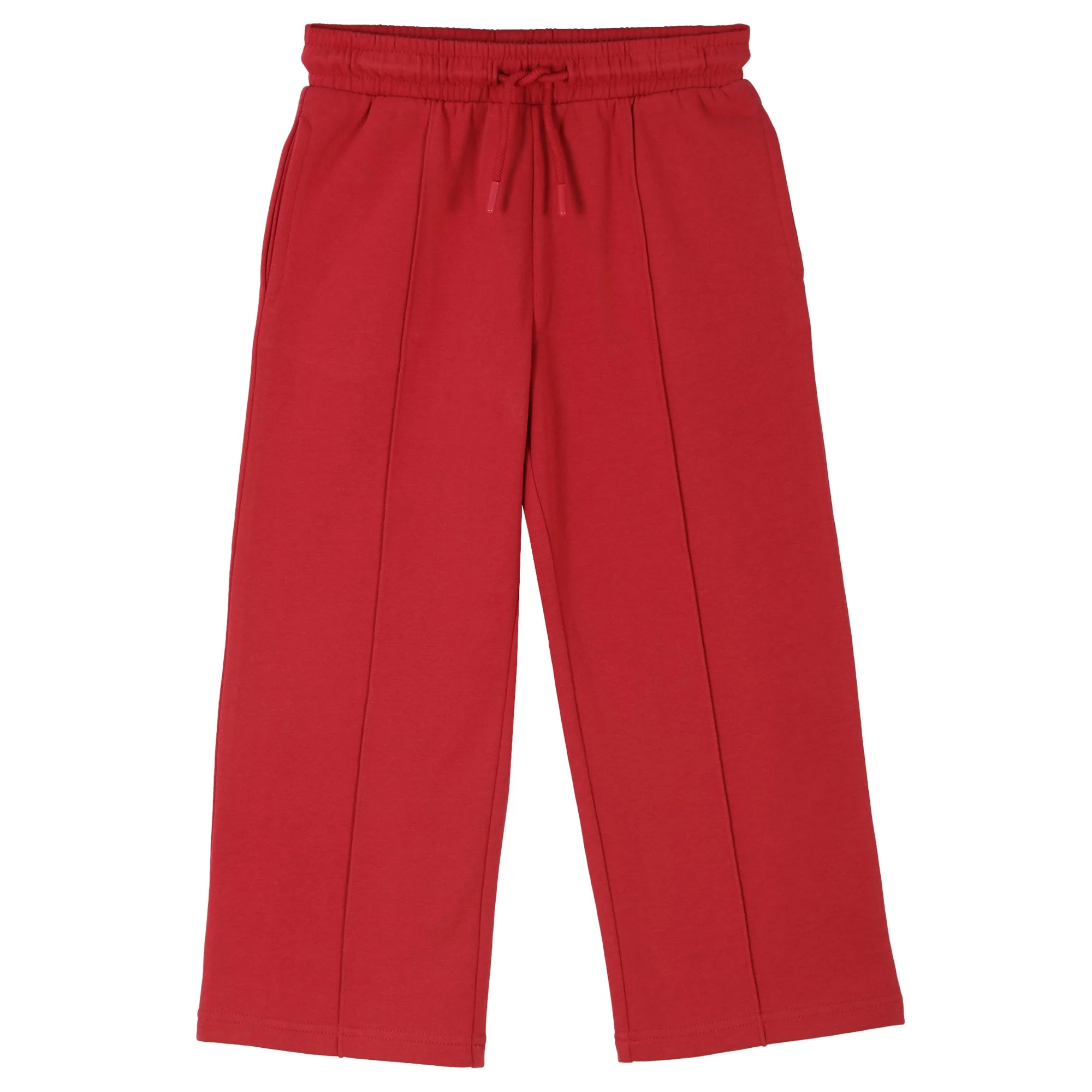 Bas de jogging avec cordons 3/12 ans - Rouge