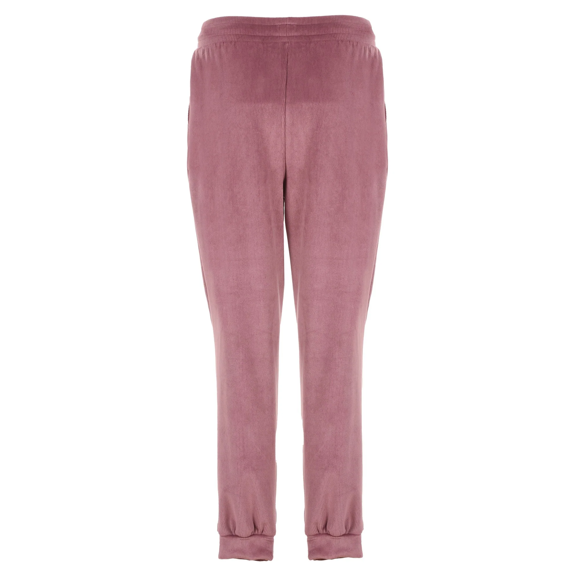 Bas de jogging en velours  - Rose - Image 2