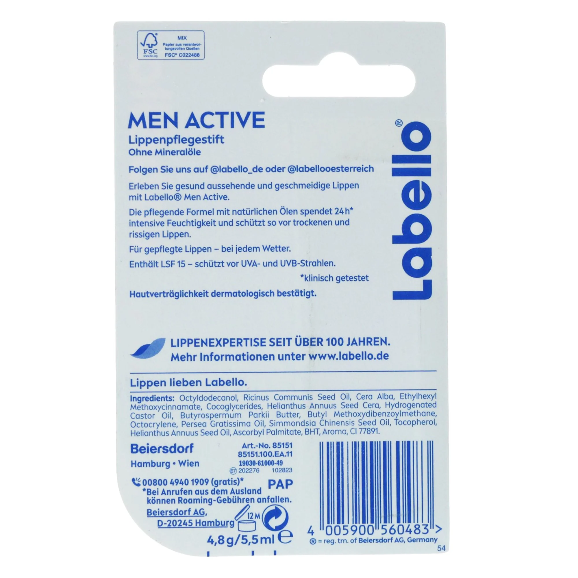 Baume à lèvres men active - Image 2