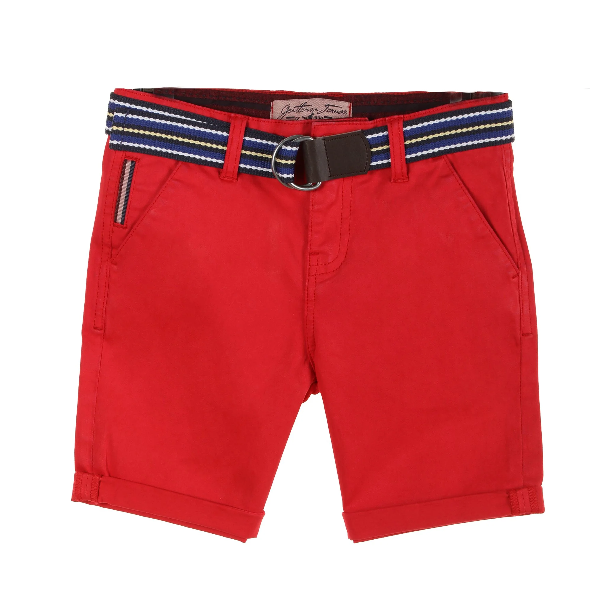 Bermuda avec ceinture 3/12 ans - Beige