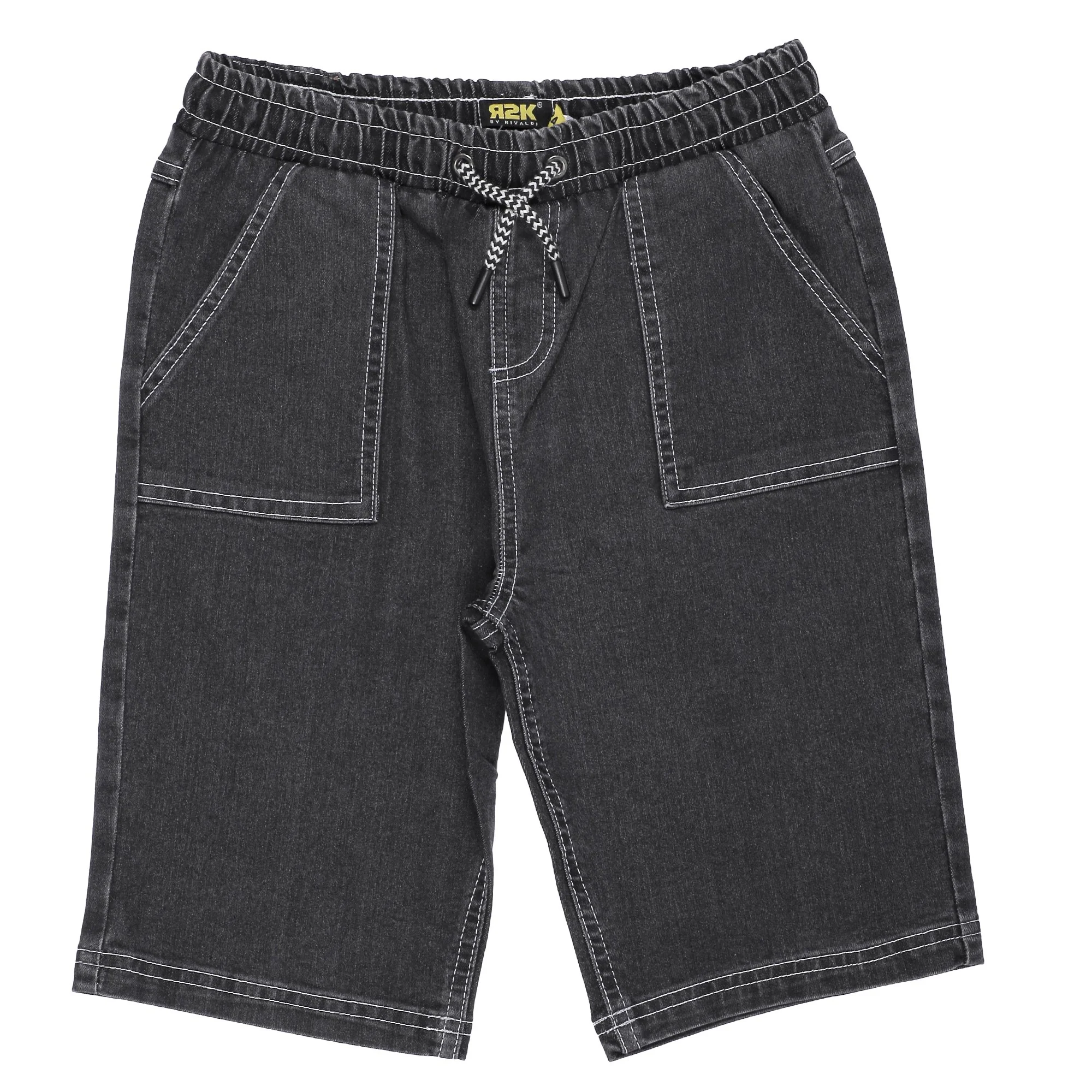 Bermuda en jean 7/2 ans - Noir