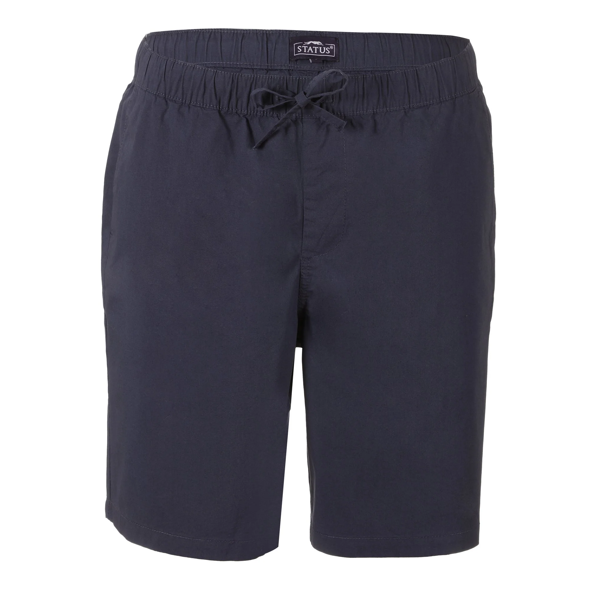 Bermuda popeline - Bleu foncé