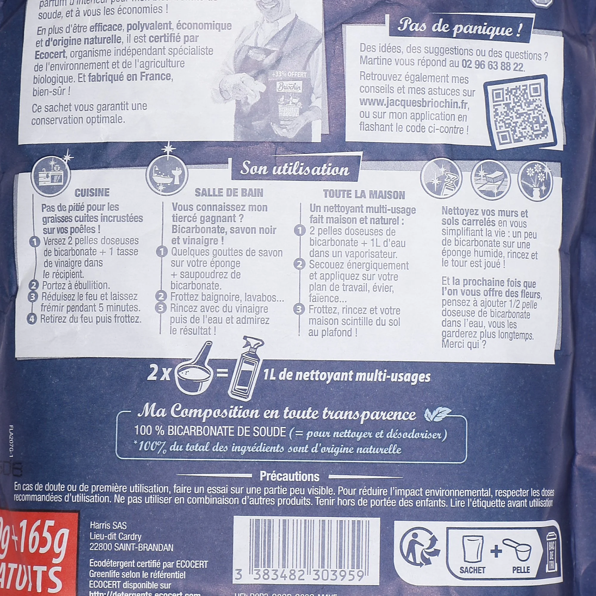 Bicarbonate de soude Ecocert - Image 2