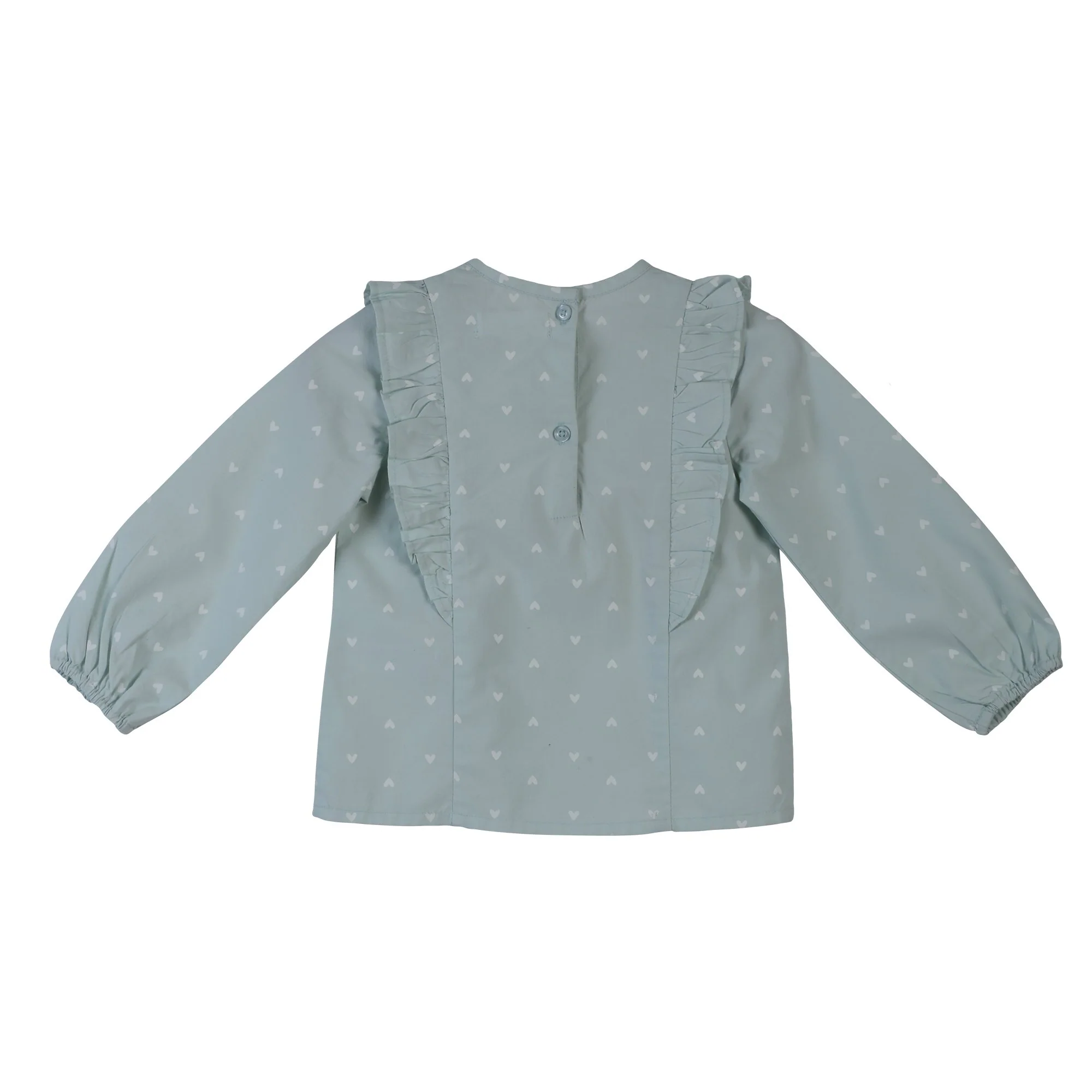 Blouse à volants 3/36 mois - Vert - Image 2